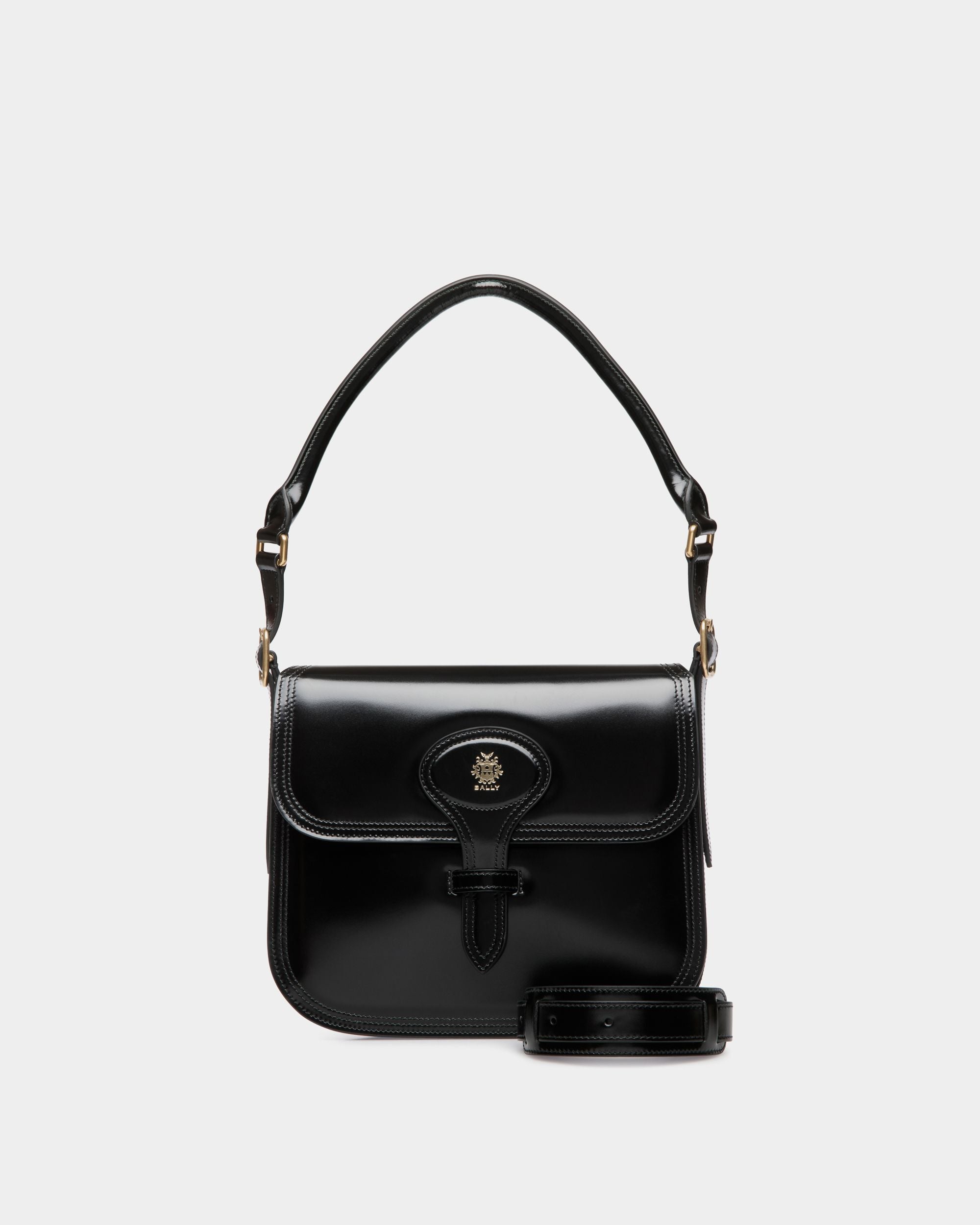 Bally Global - Beckett クロスボディバッグ ブラック ブラッシュドレザー - ブラック