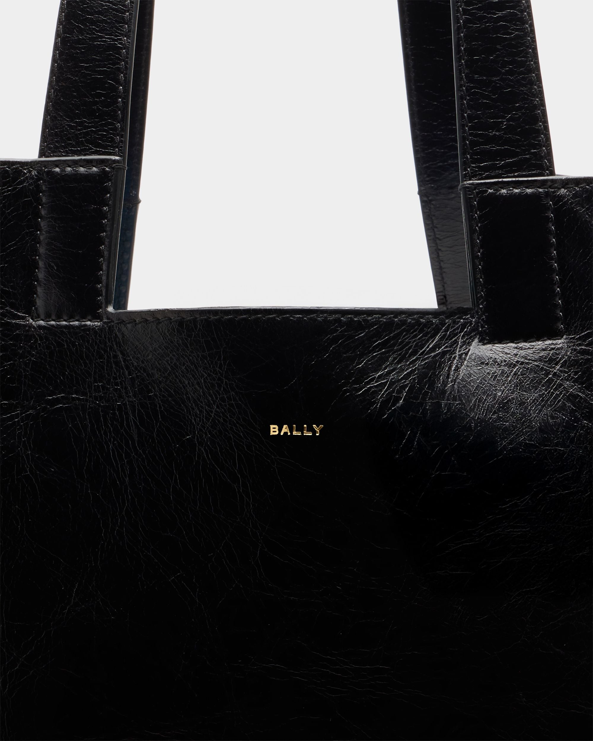 Bally Global - Easy Bally トートバッグ ブラック レザー - ブラック