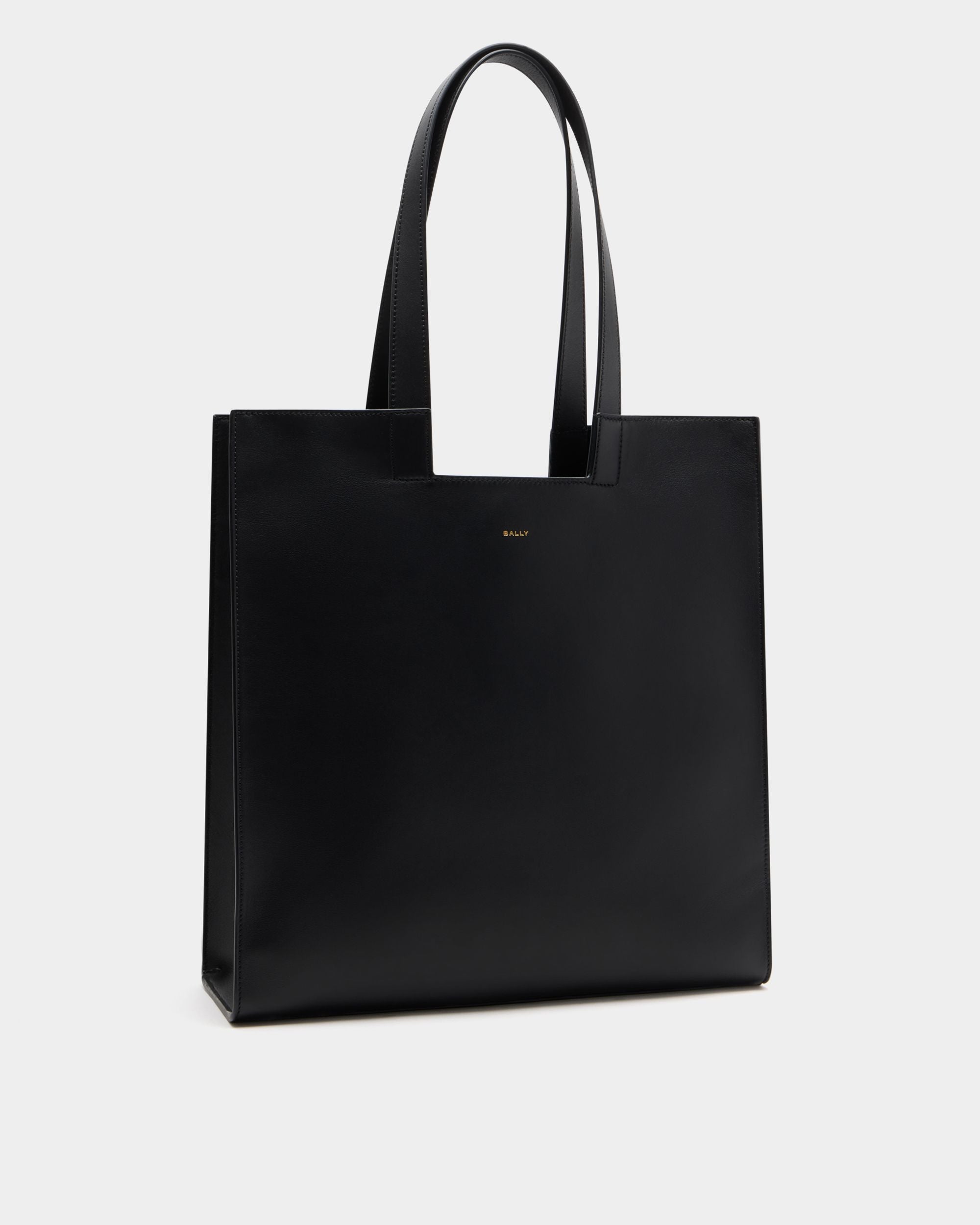 Bally Global - Easy Bally トートバッグ ブラック レザー - ブラック