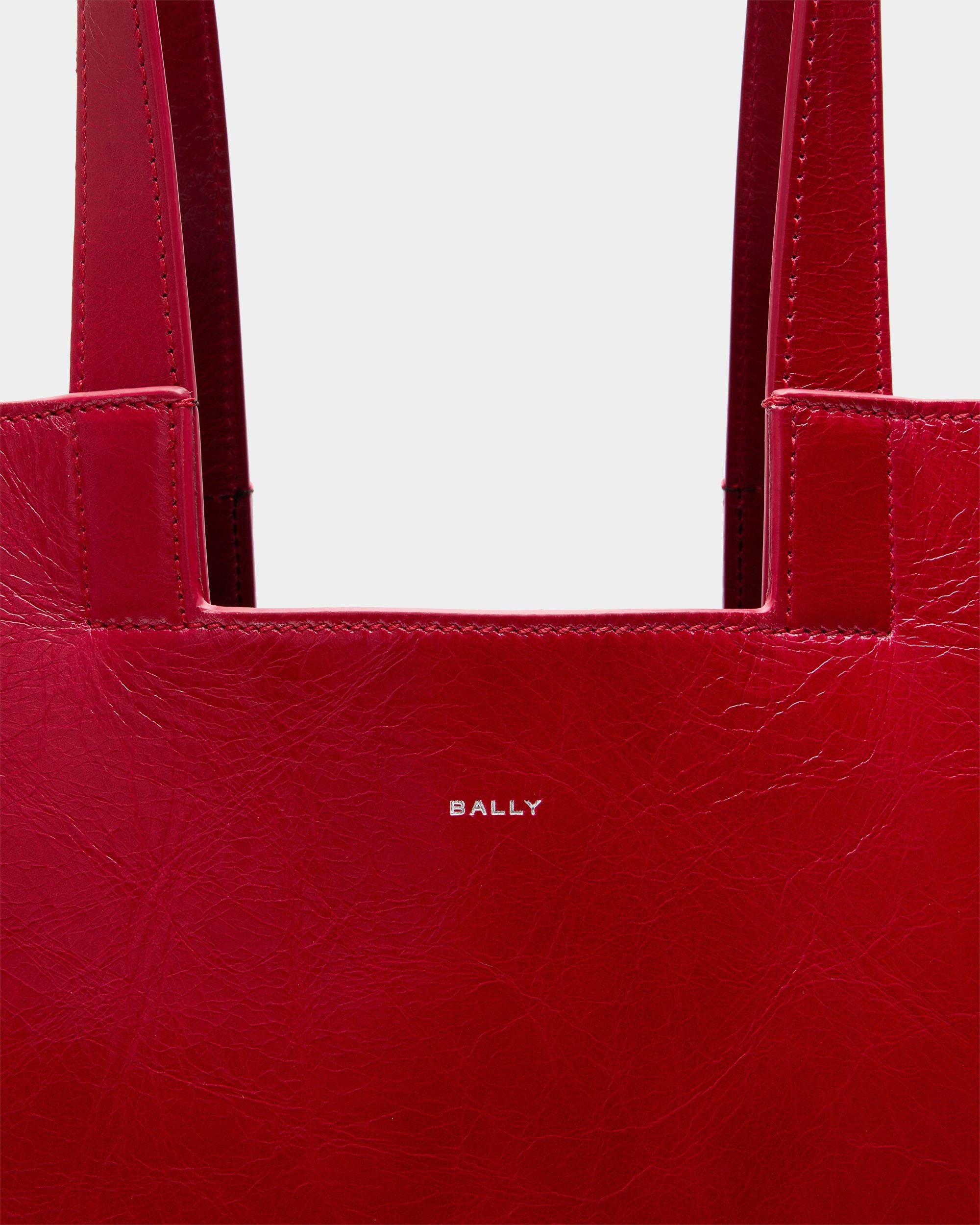 Bally Global - Easy Bally トートバッグ レッド レザー - レッド