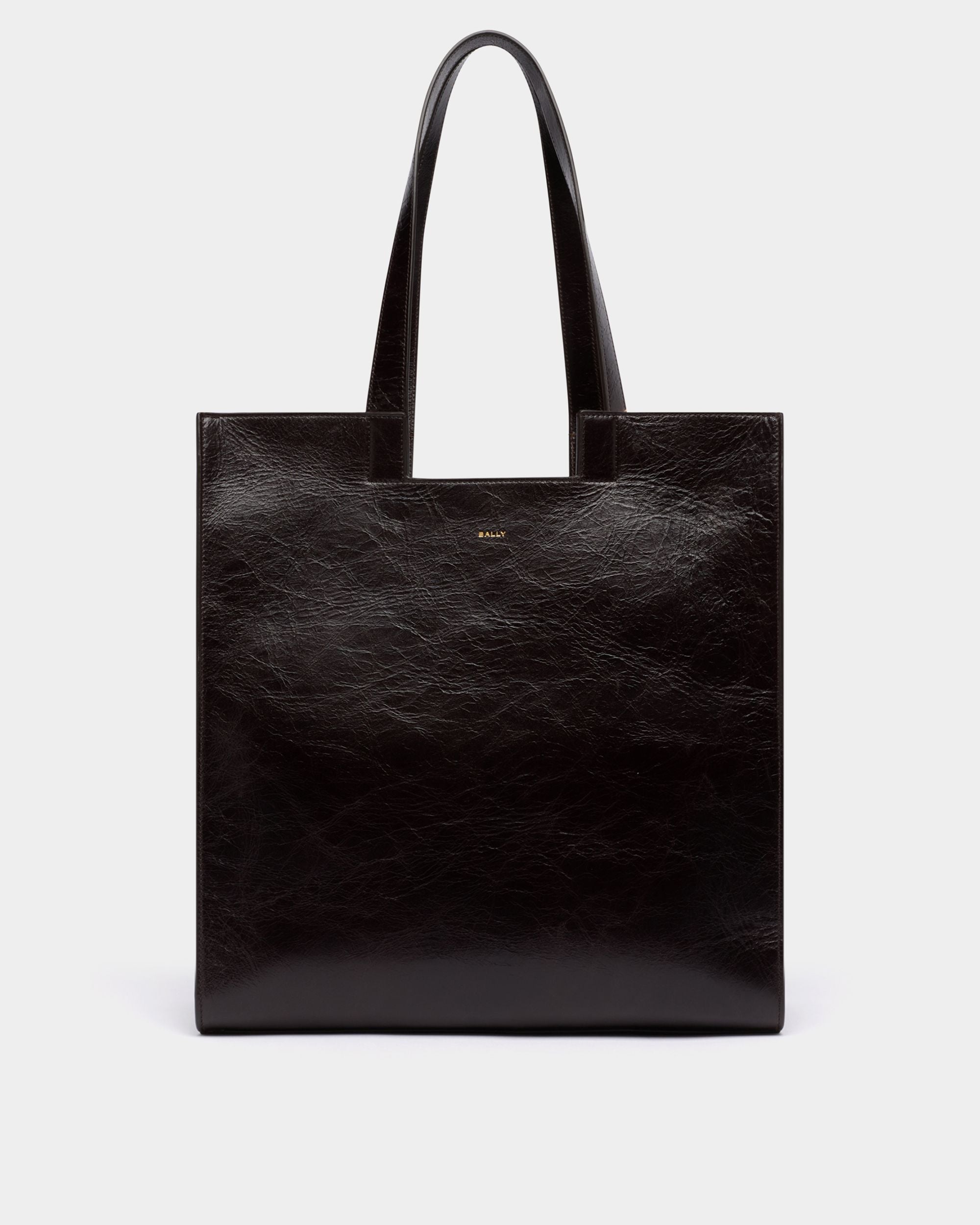 Bally Global - Easy Bally トートバッグ エバノブラウン レザー - ブラウン