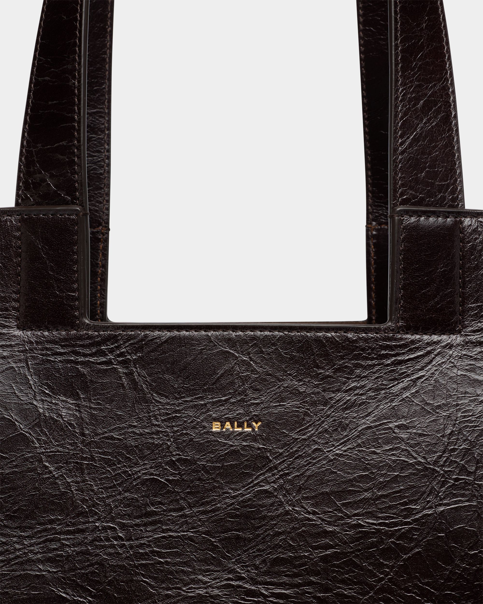 Bally Global - Easy Bally トートバッグ エバノブラウン レザー - ブラウン