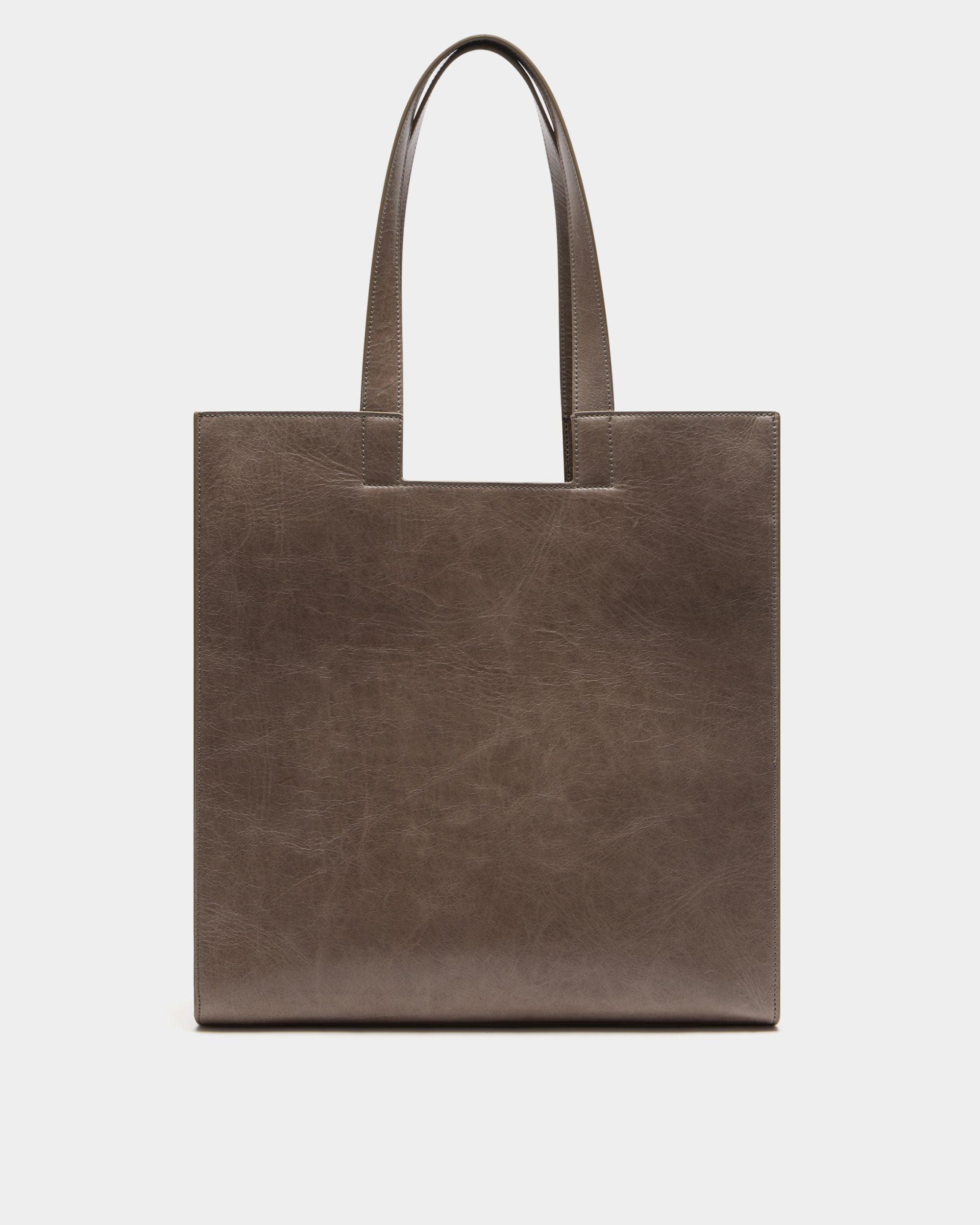 Bally Global - Easy Bally トートバッグ トープブラウン レザー - ブラウン