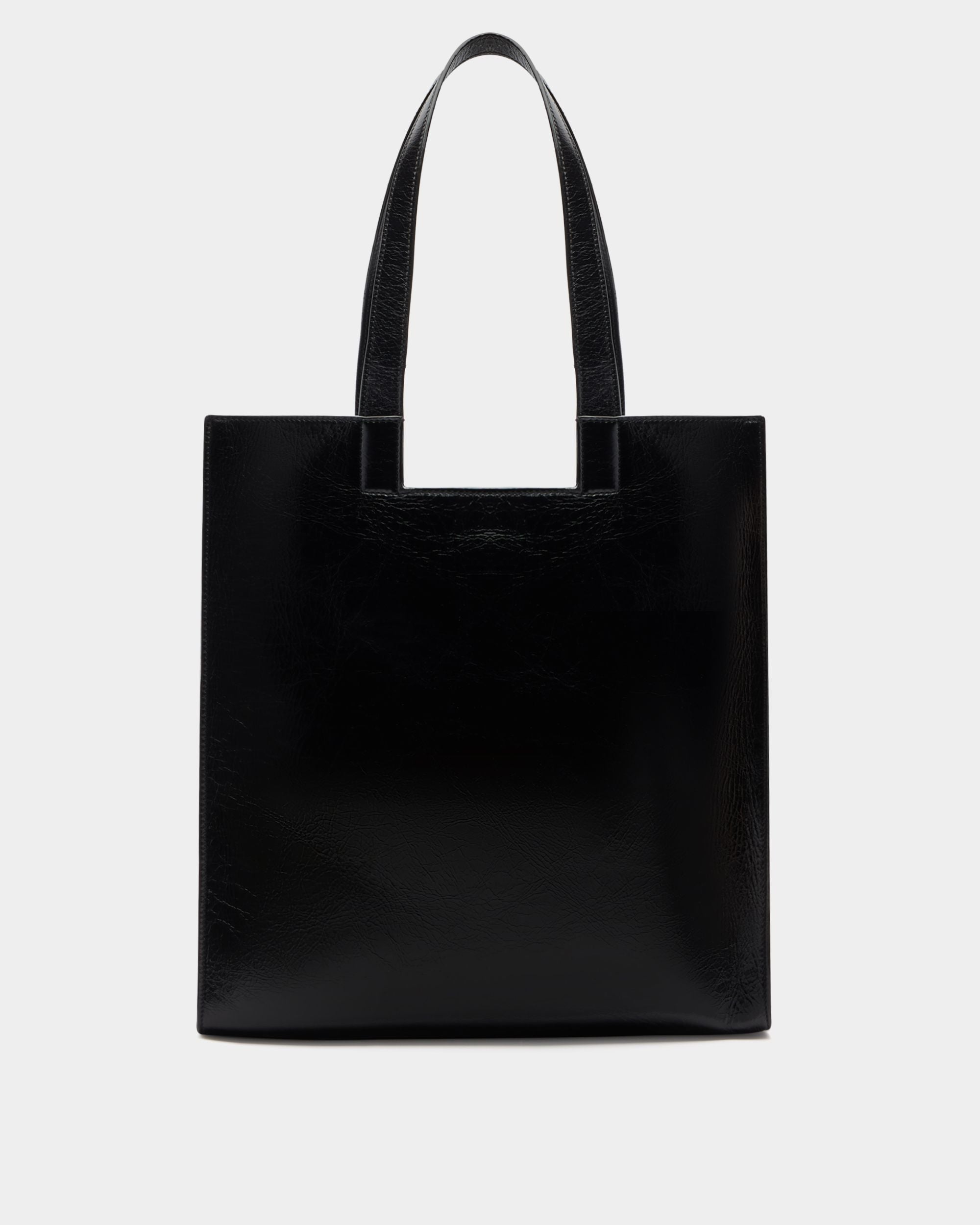 Bally Global - Easy Bally Tote Bag in Black Leather - Black