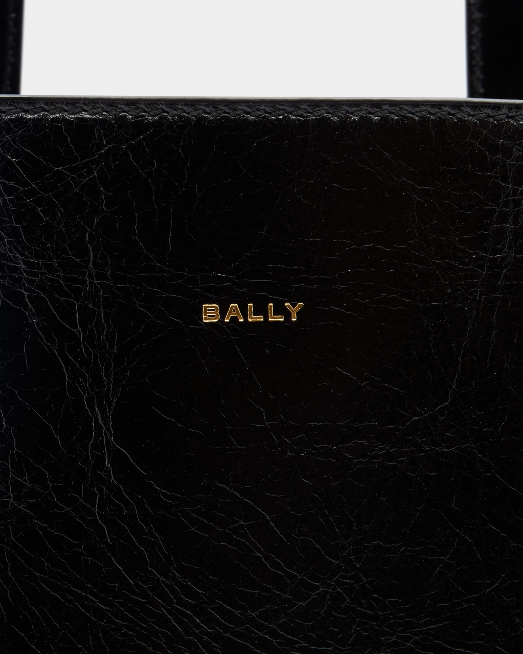 Bally Global - Easy Bally Tote Bag in Black Leather - Black