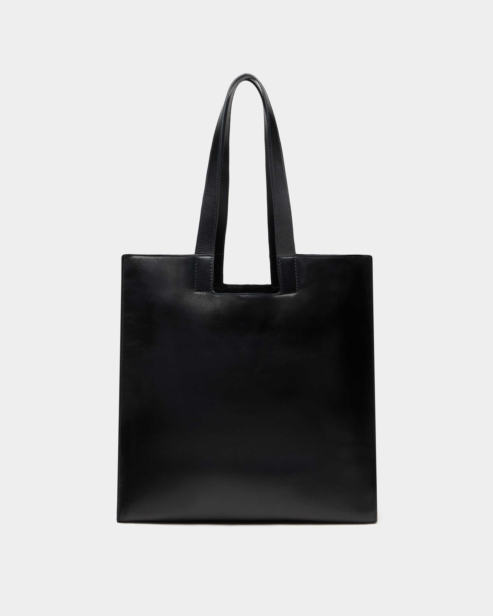 Bally Global - Easy Bally Tote Bag in Black Leather - Black
