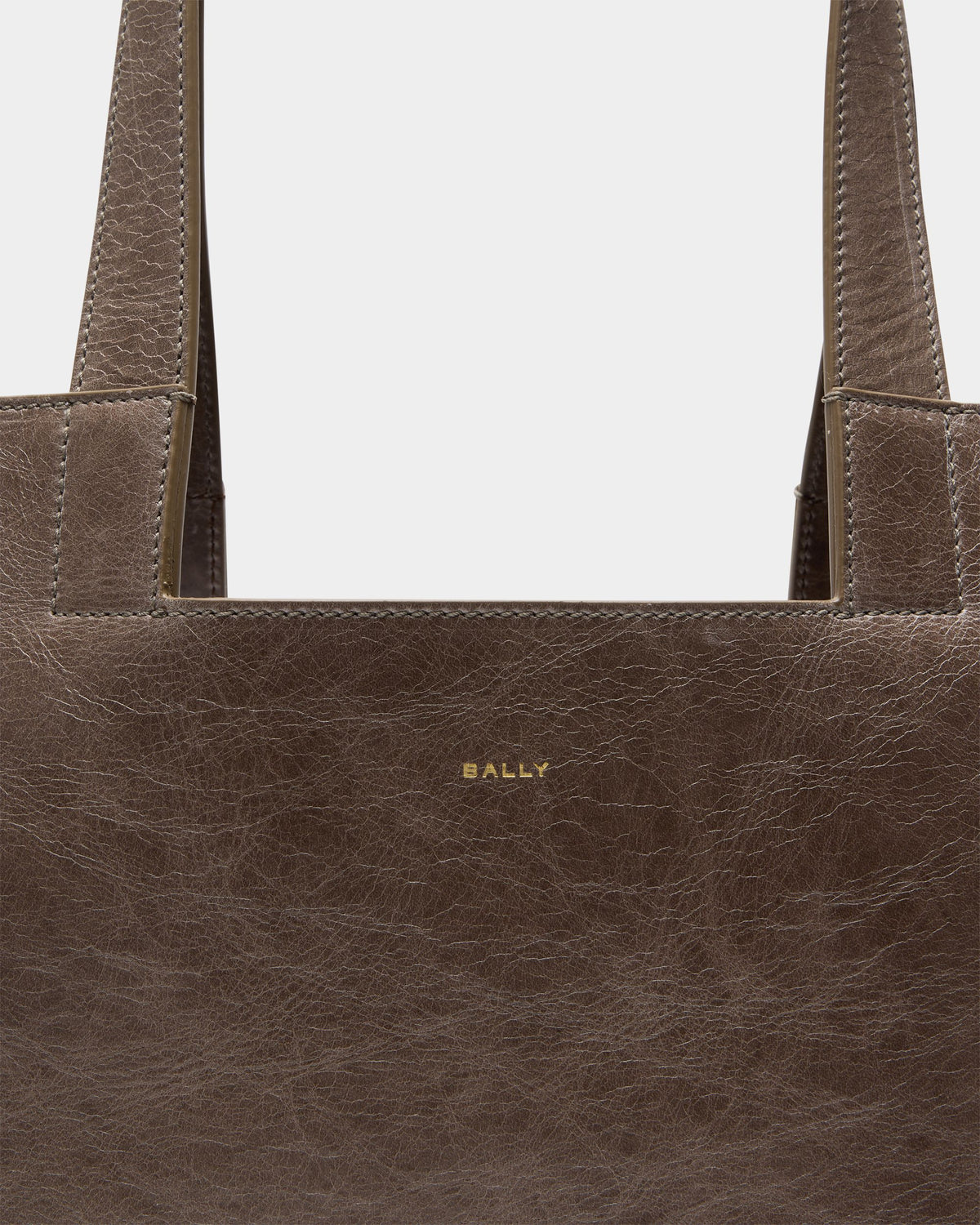 Bally Global - Easy Bally トートバッグ トープブラウン レザー - グレー