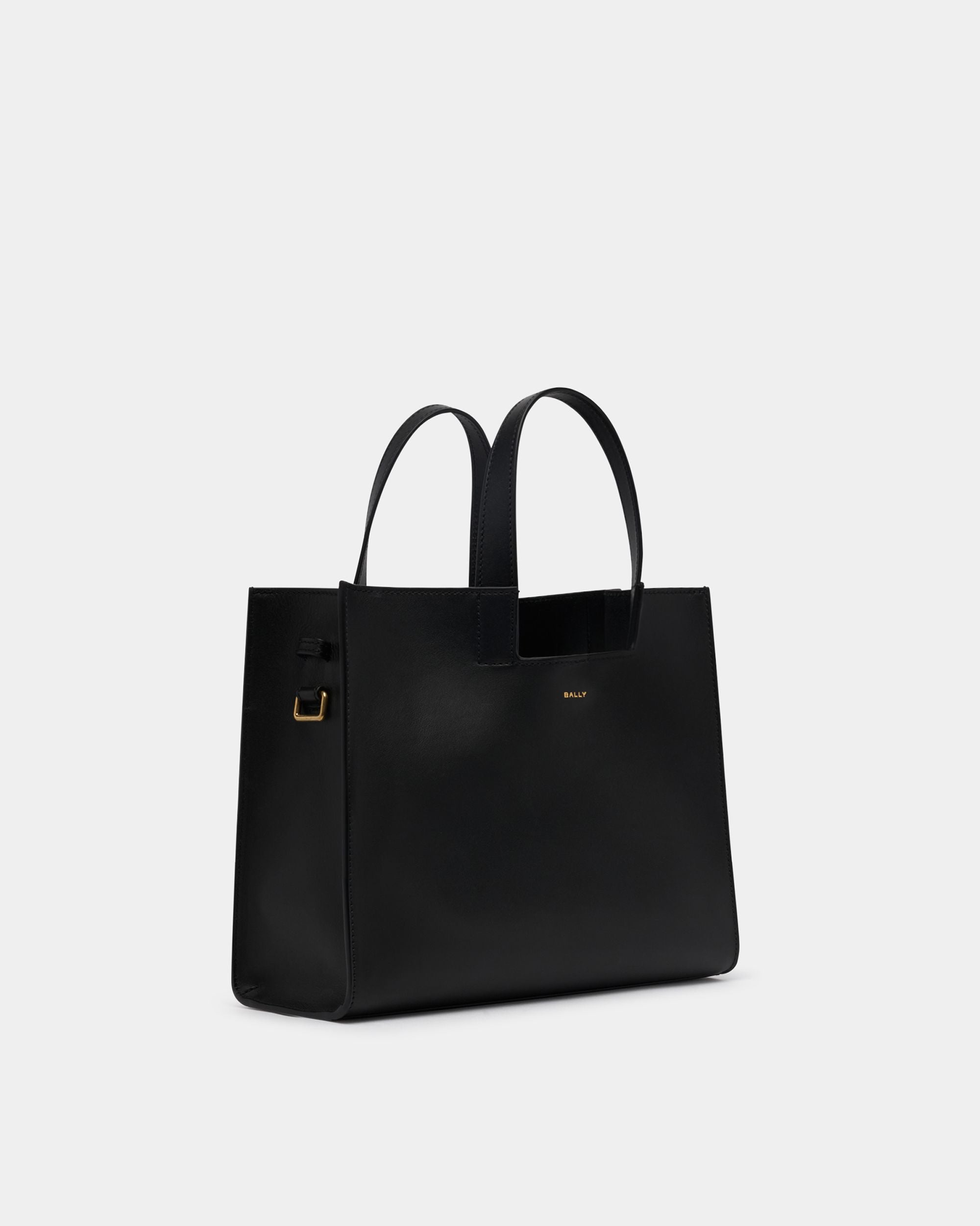 Bally Global - Easy Bally トートバッグ ブラック レザー - ブラック