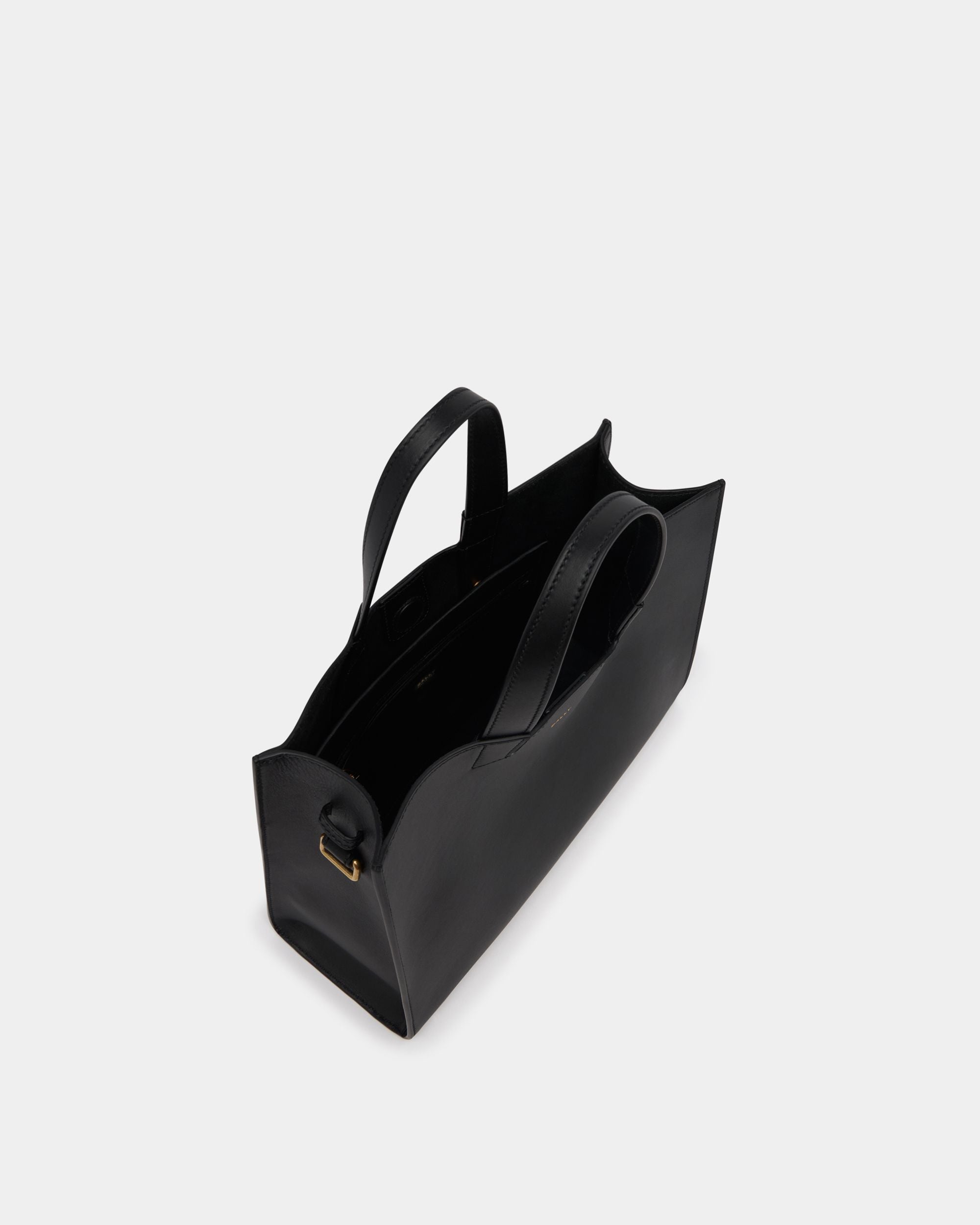 Bally Global - Easy Bally トートバッグ ブラック レザー - ブラック