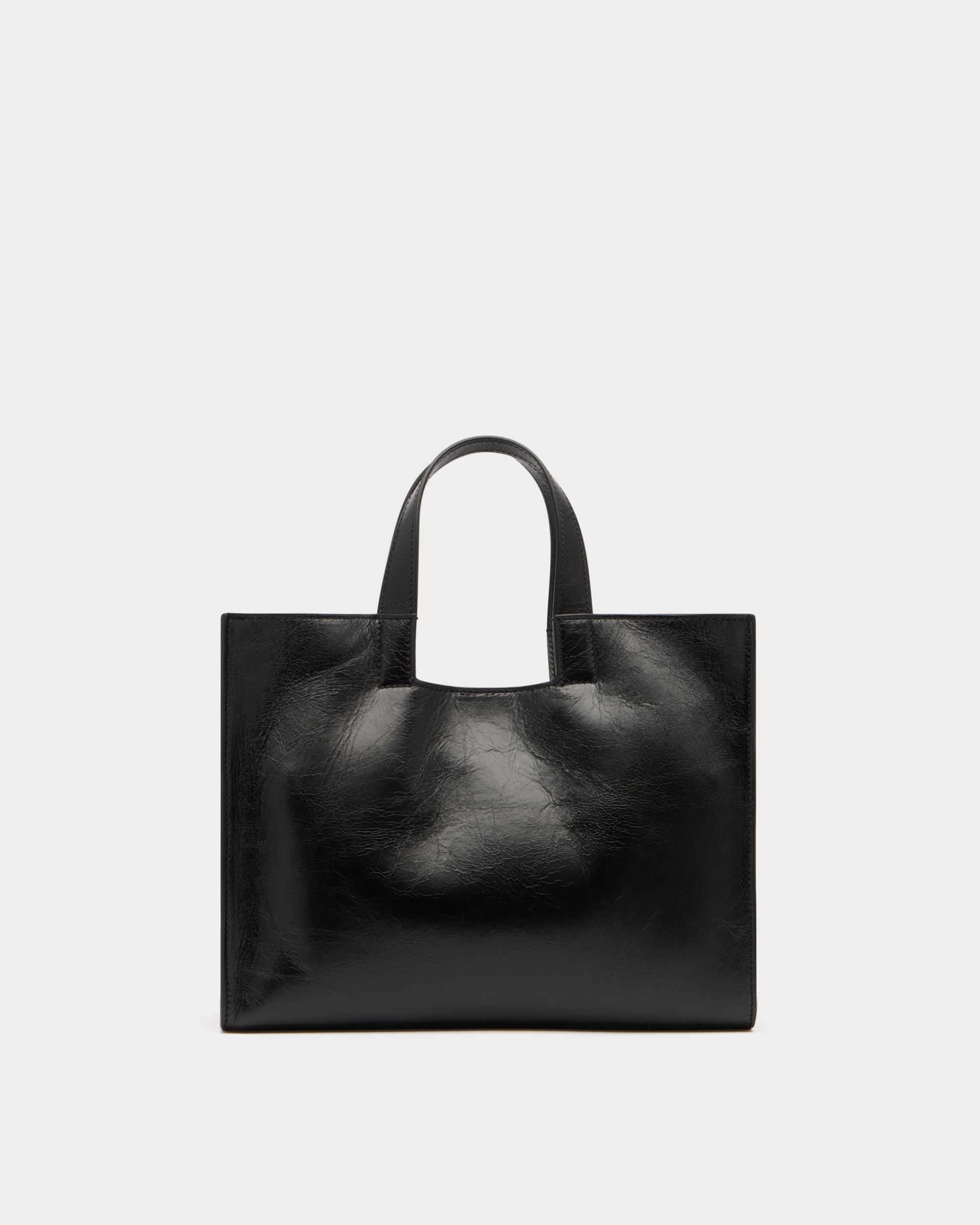 Bally Global - Easy Bally Tote Bag in Black Leather - Black