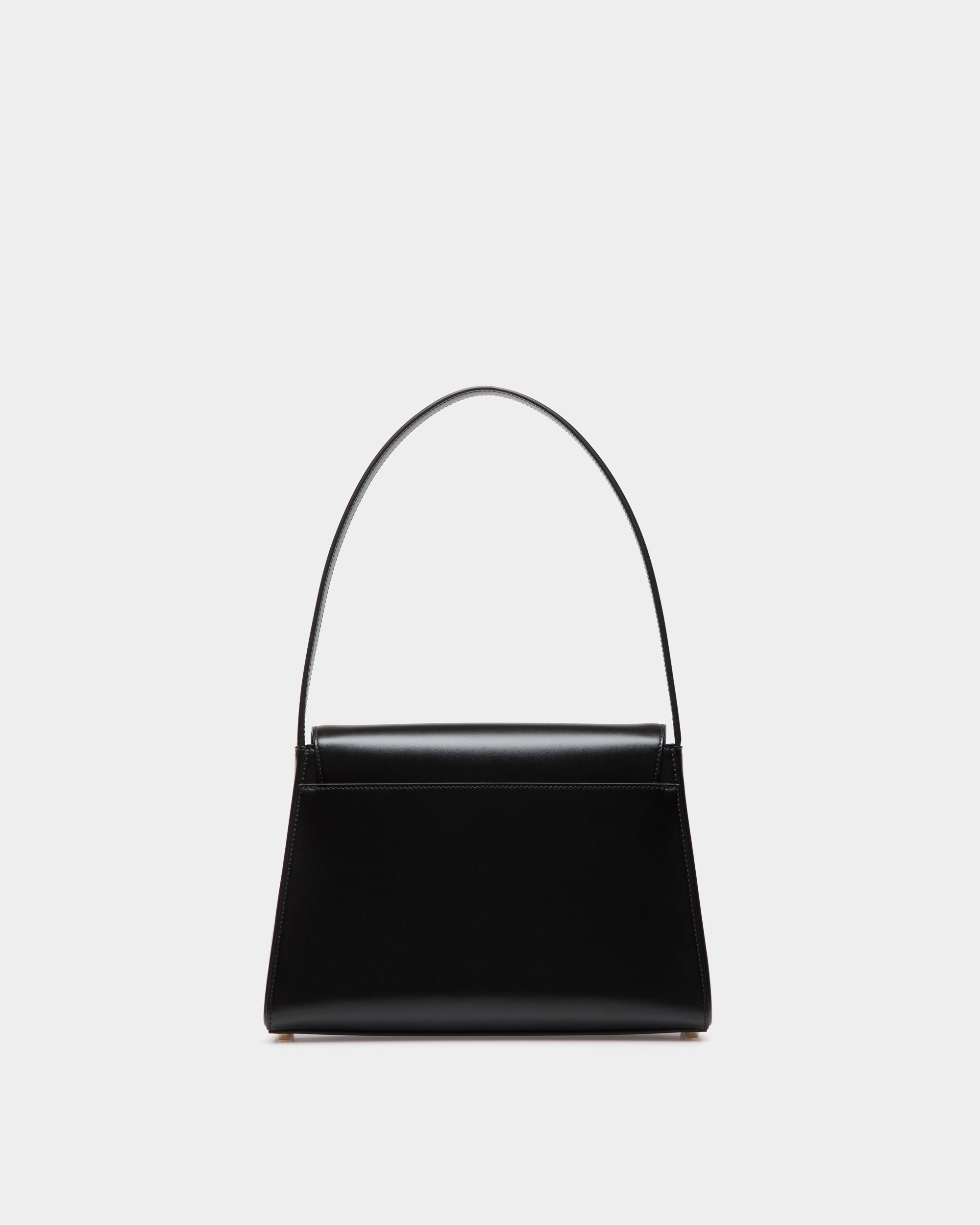 Bally Global - Ollam Shoulder Bag in Black Leather - Black