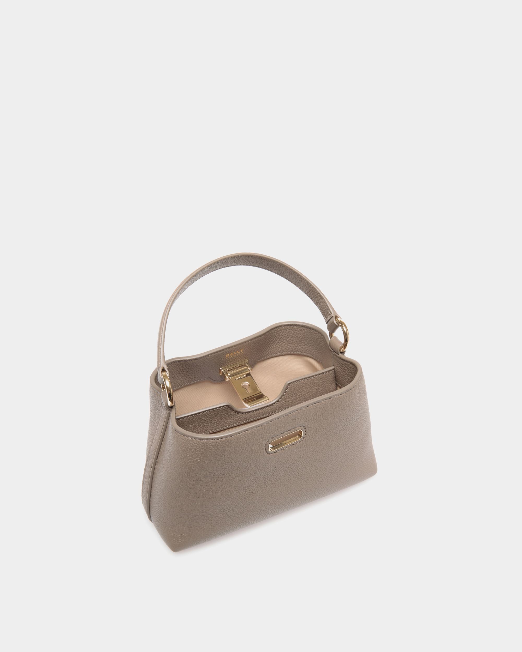 Bally Global - Lock Me ミニバッグ トープブラウン グレインレザー - ブラウン