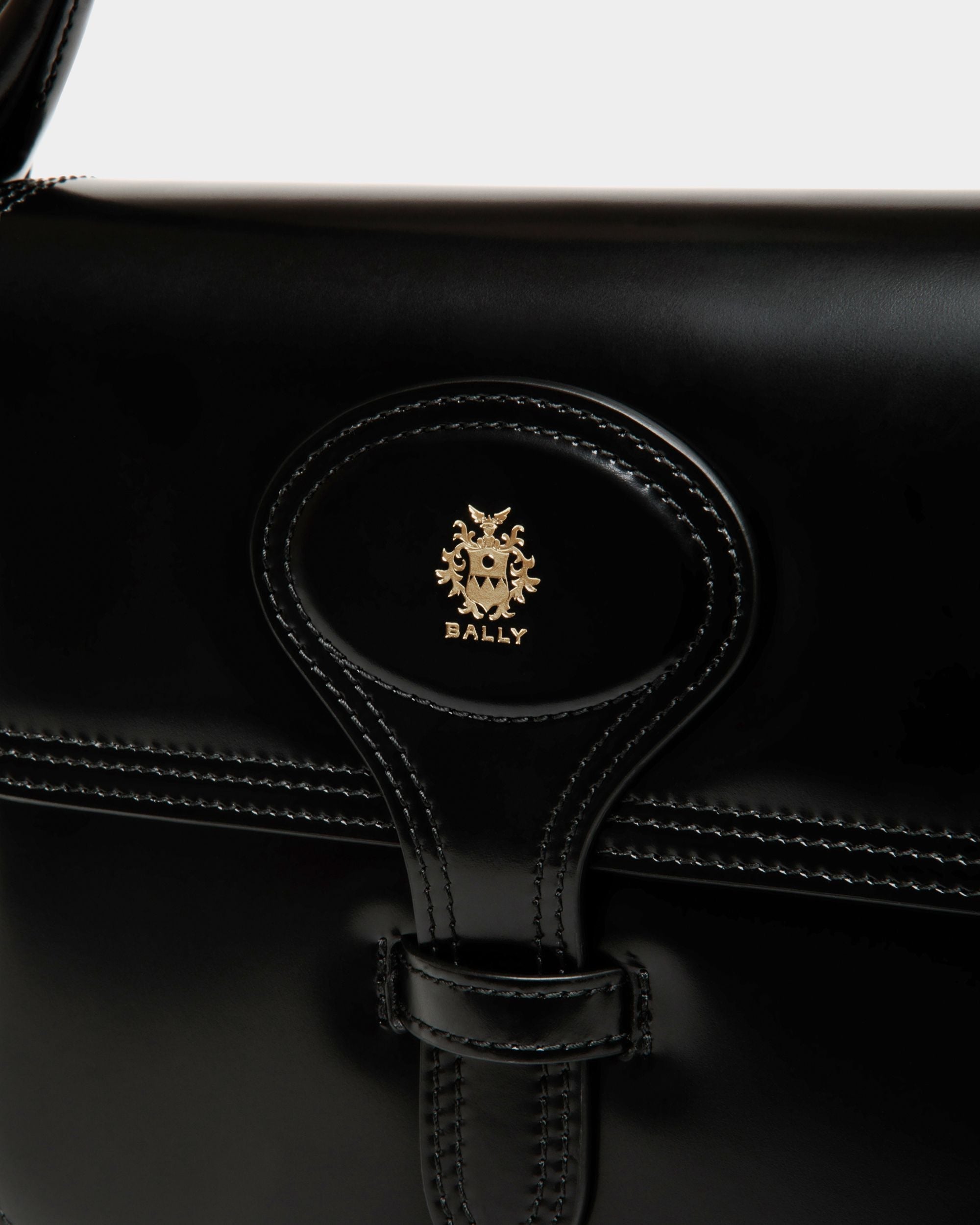 Bally Global - Beckett ミニバッグ ブラック ブラッシュドレザー - ブラック