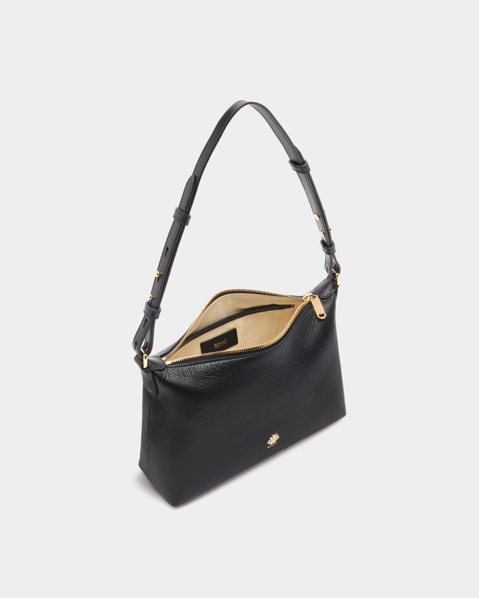 Bally Global - Hera ホーボーバッグ  ブラック グレインレザー - ブラック