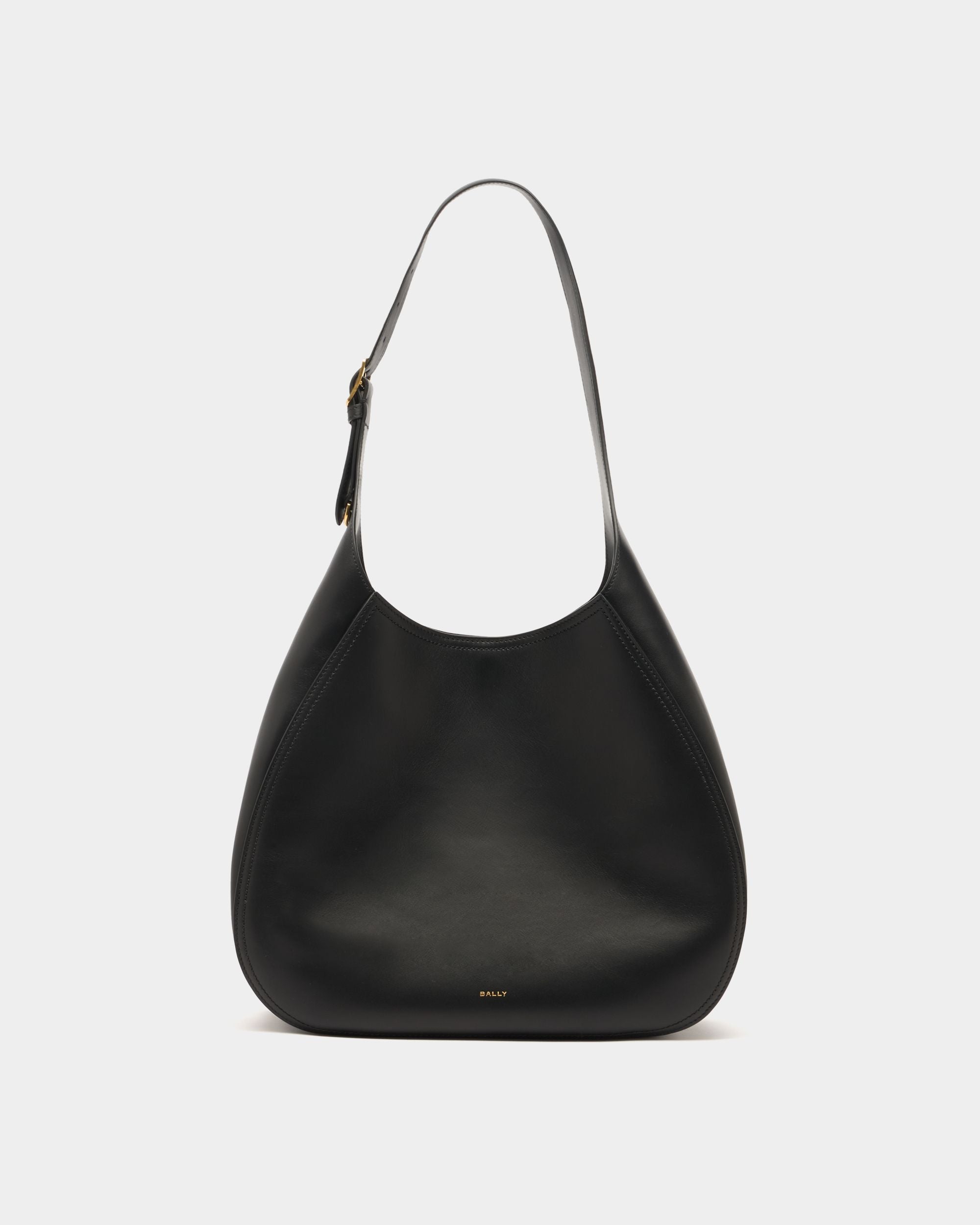 Bally Global - Althea ホーボーバッグ ブラックレザー - ブラック