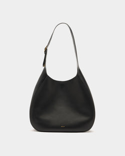 Althea ホーボーバッグ ブラックレザー