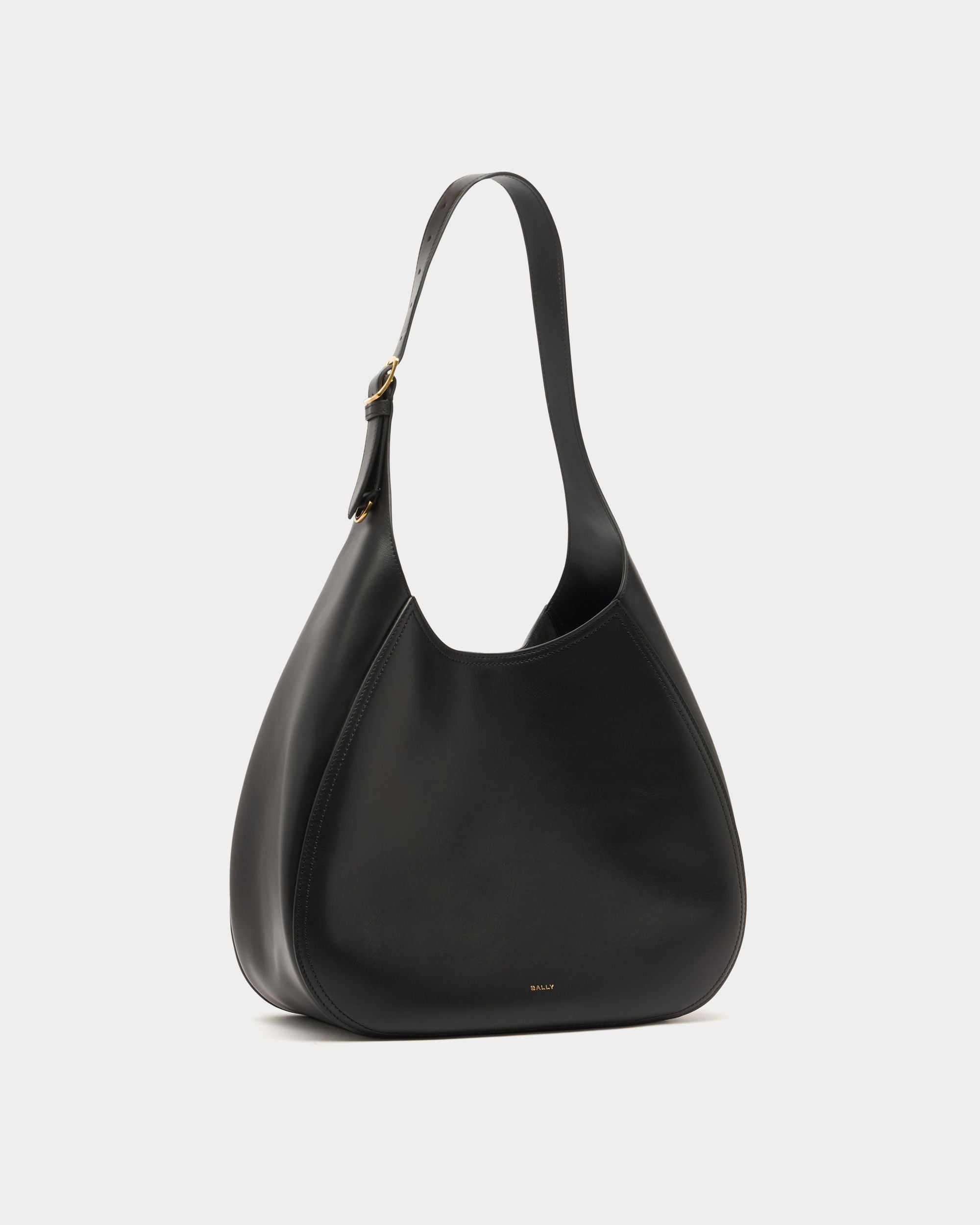 Bally Global - Althea ホーボーバッグ ブラックレザー - ブラック