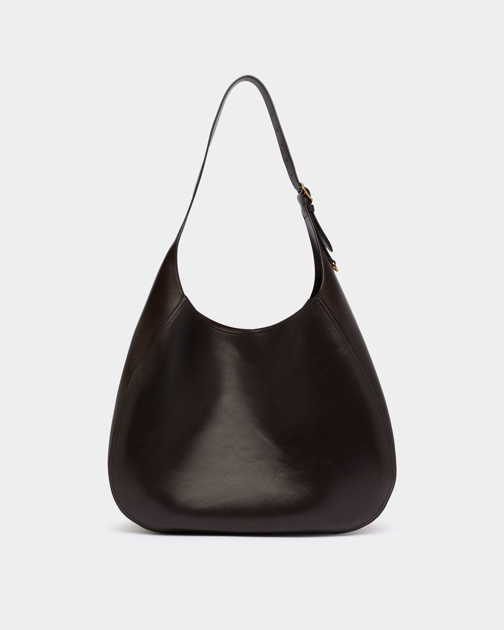 Bally Global - Althea ラージホーボーバッグ チョコレートレザー - ブラウン