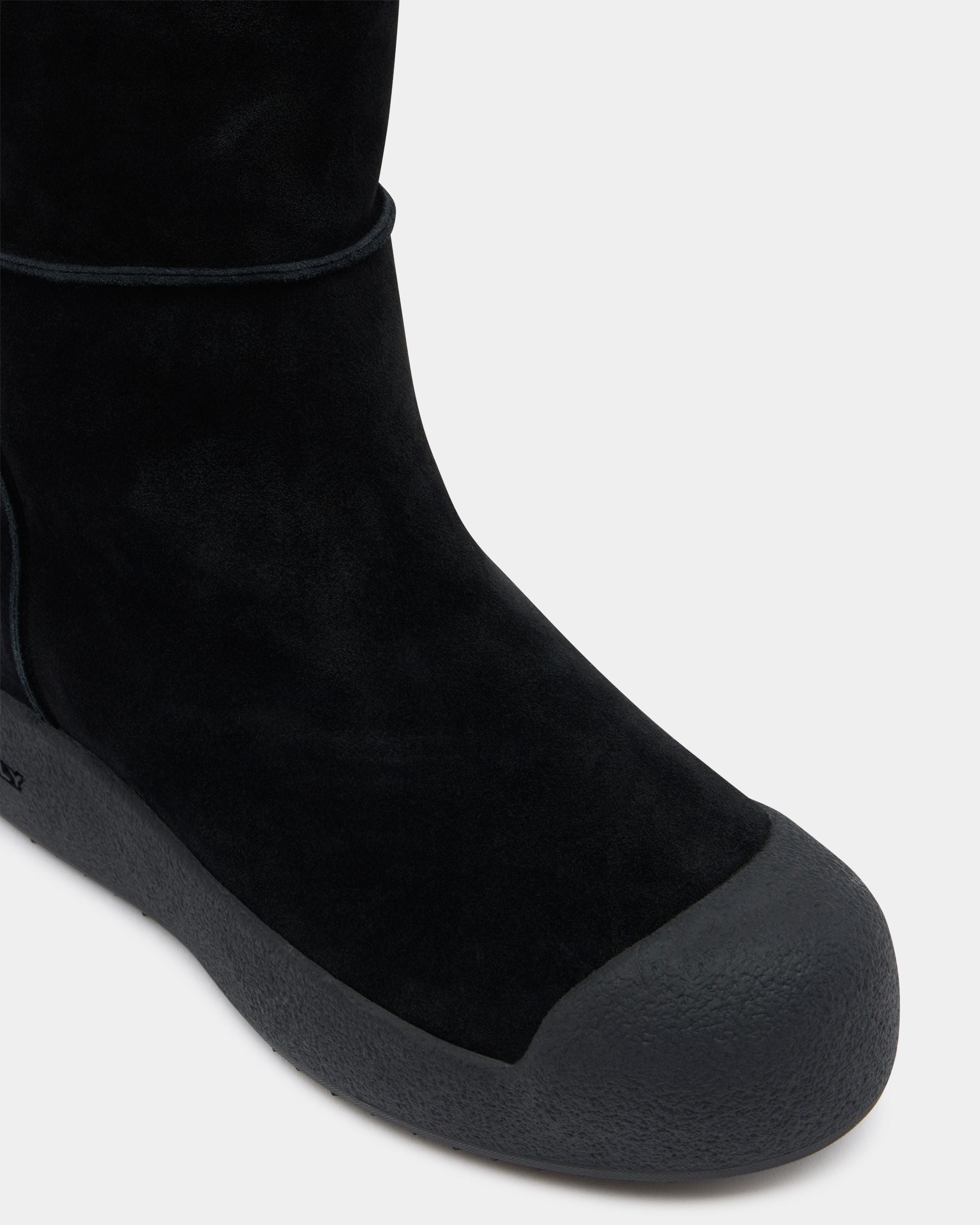 Bally Global - Bally Curling ニーハイブーツ ブラック スエード - ブラック