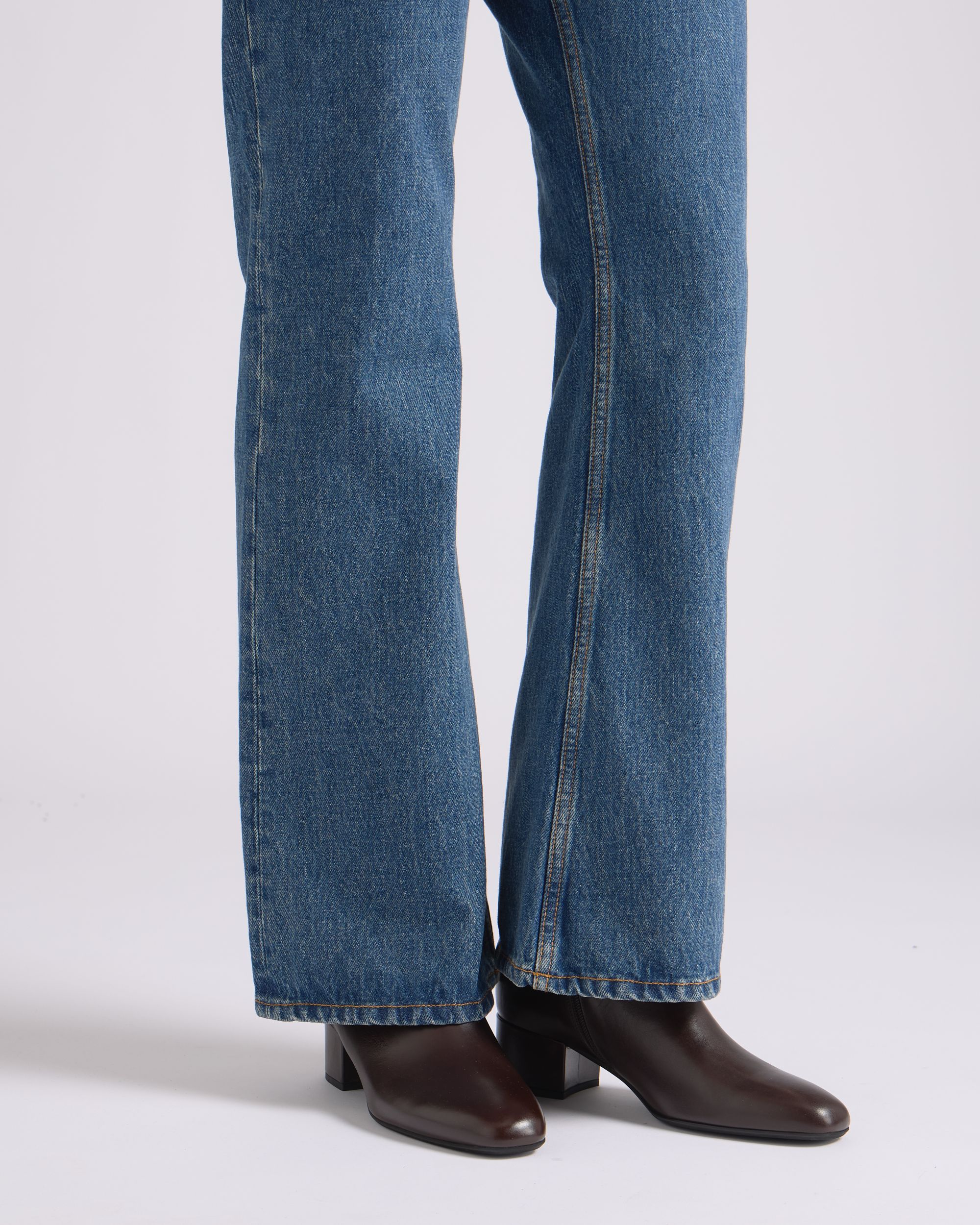 Bally Global - Bally Boucle Bootie in Brown Leather - Brown