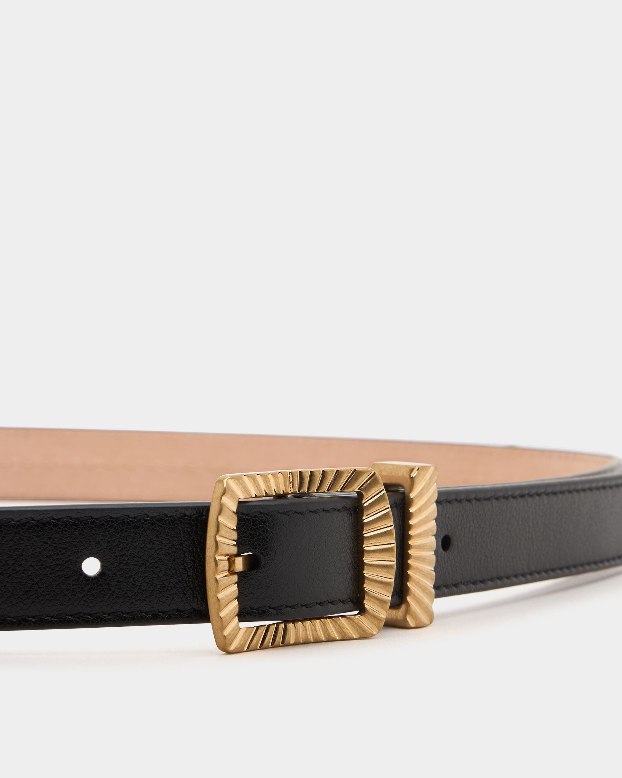 Bally Global - Glen 20mm ベルト ブラック レザー - ブラック