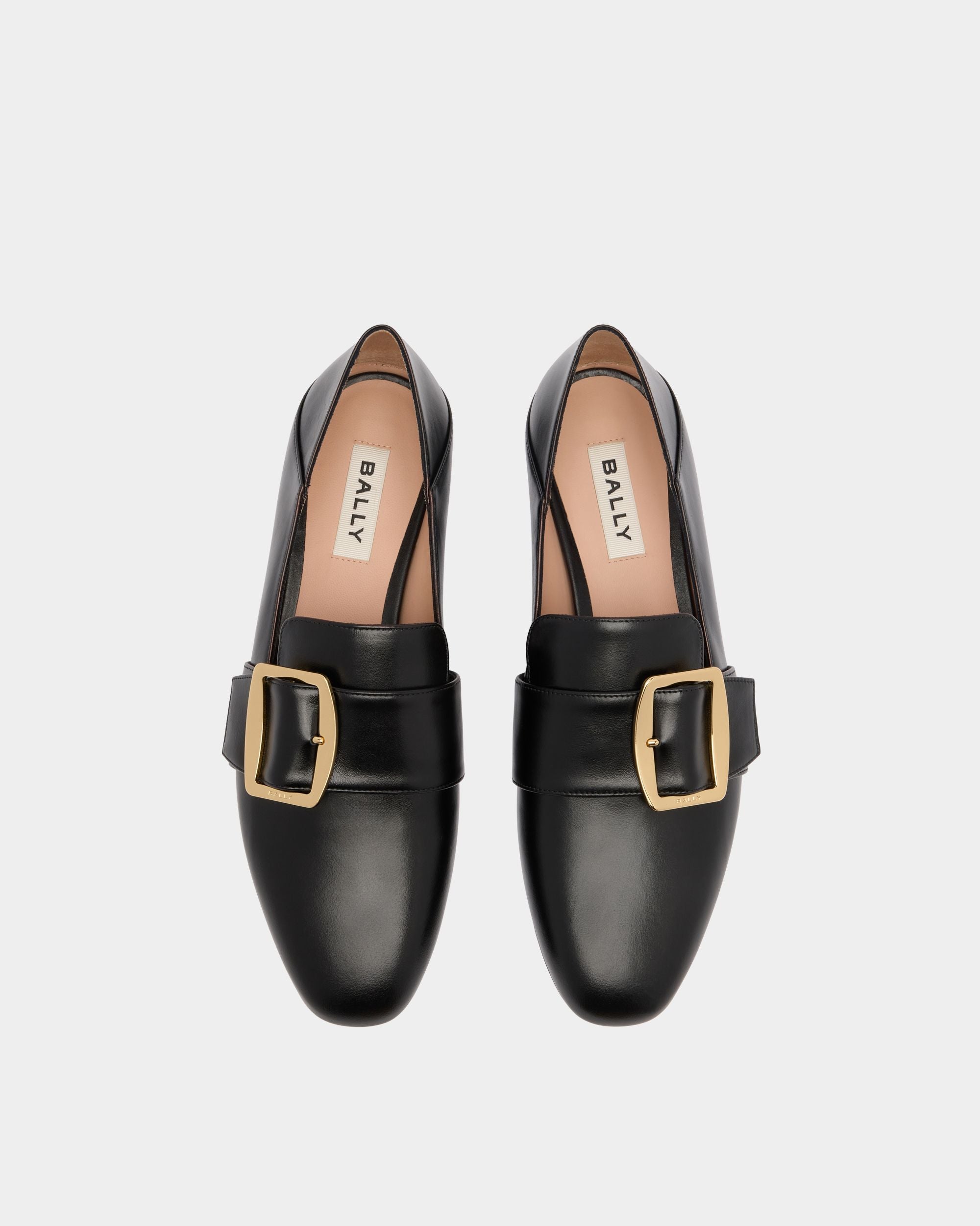 Bally Global - Bally Boucle Slipper in Black Leather - Black