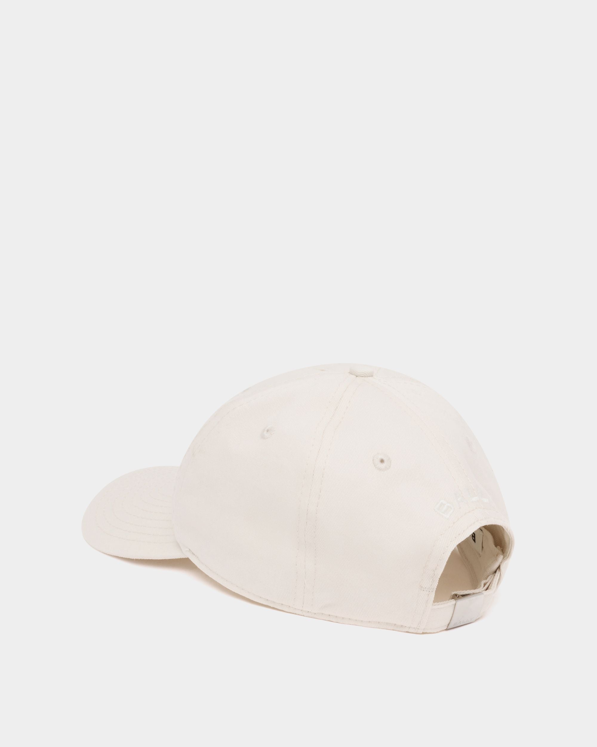 Bally Global - ベースボールハット アイボリーコットン Ballyクレスト - ホワイト