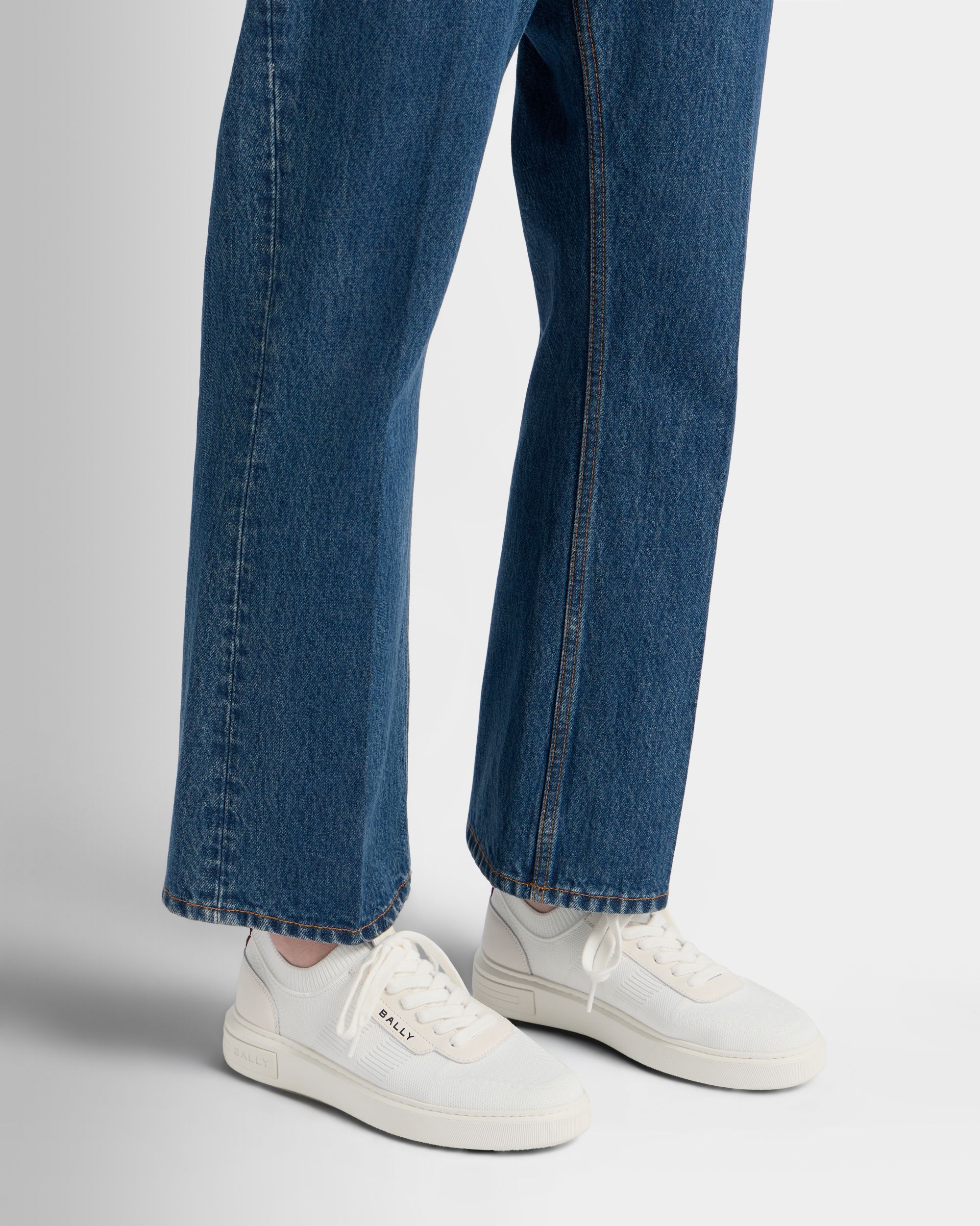 Bally Global - Lift スニーカー ホワイトファブリック - ホワイト