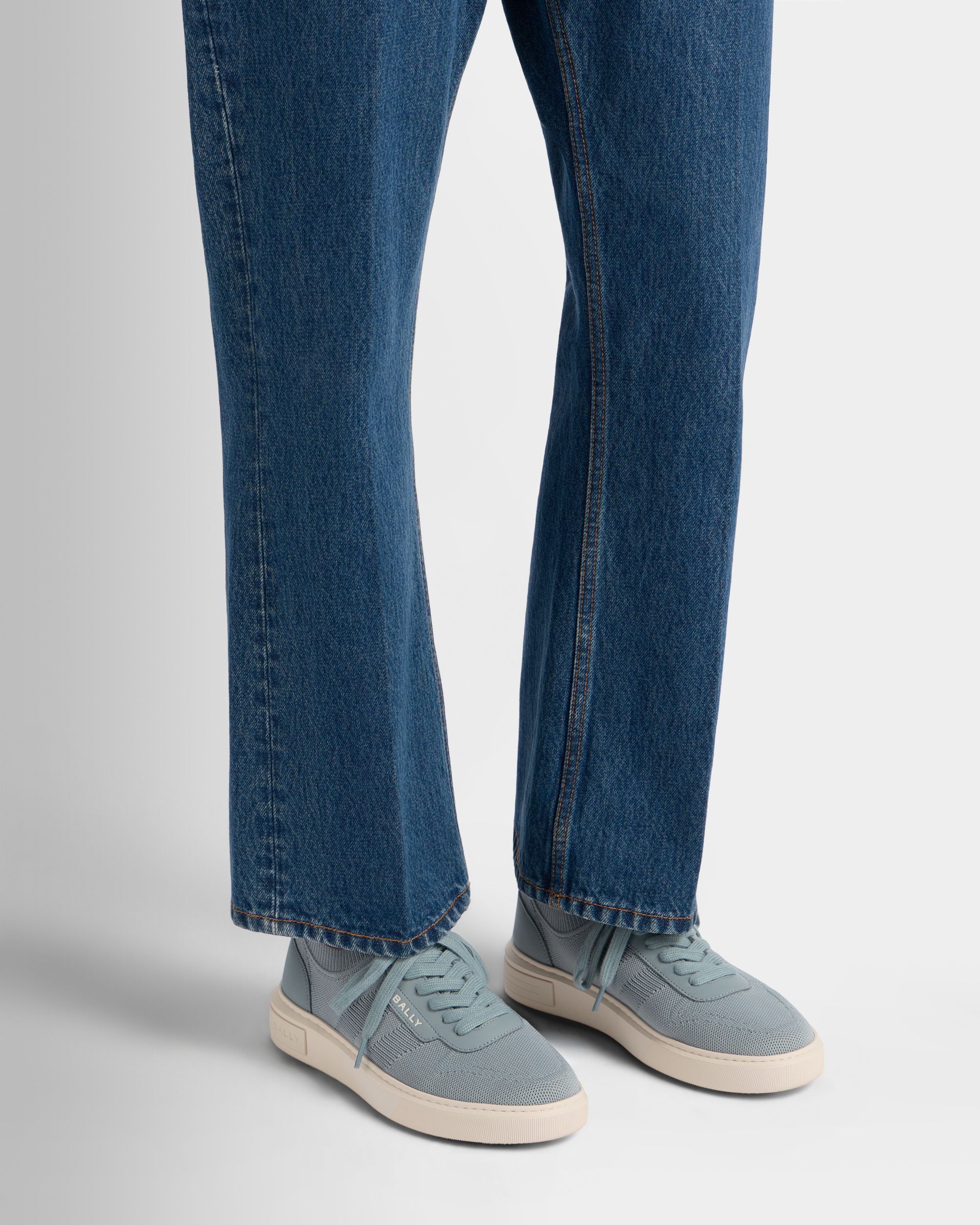 Bally Global - Lift スニーカー ライトブルーファブリック - ブルー