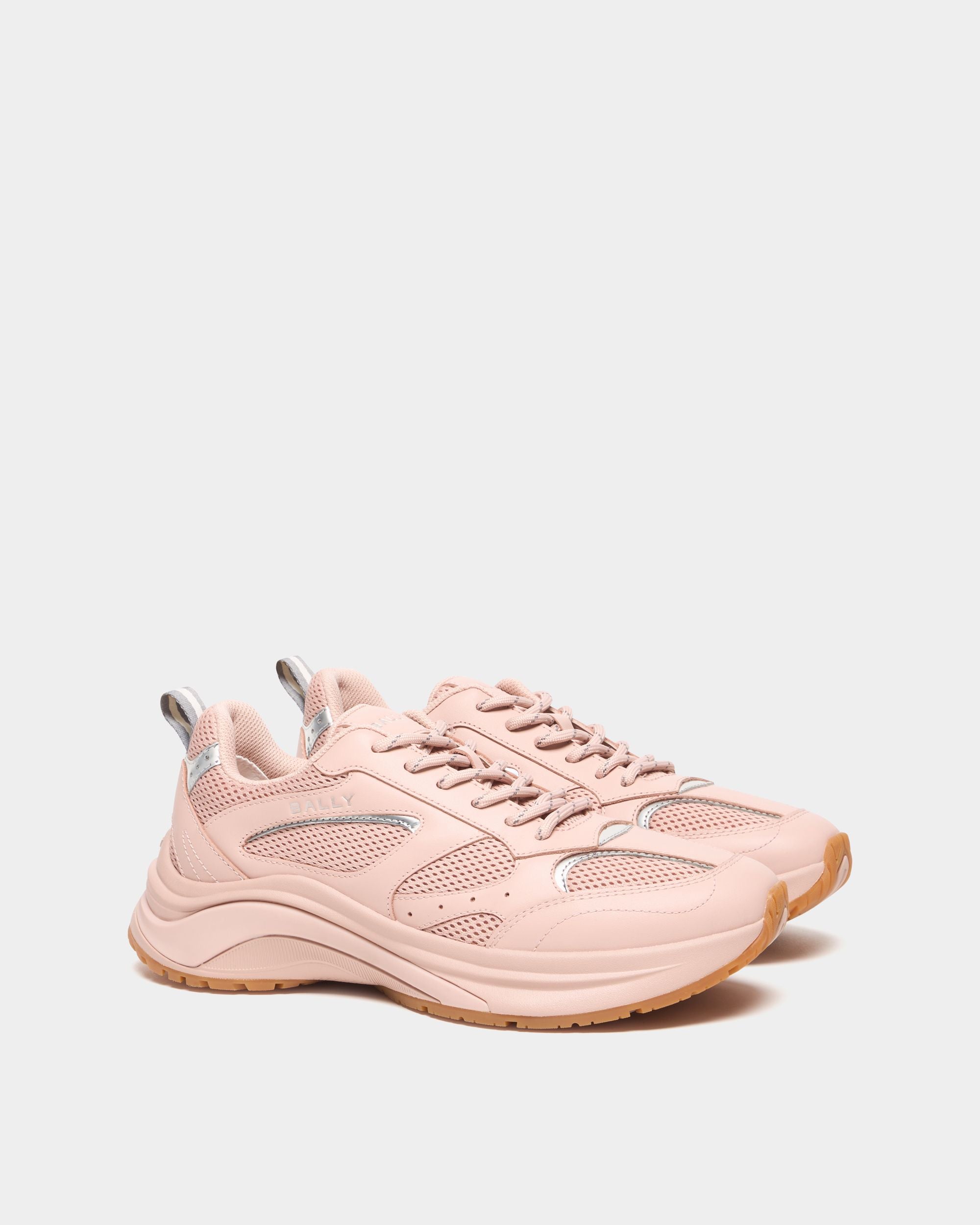 Bally Global - Woge スニーカー ライトピンクファブリック - ピンク