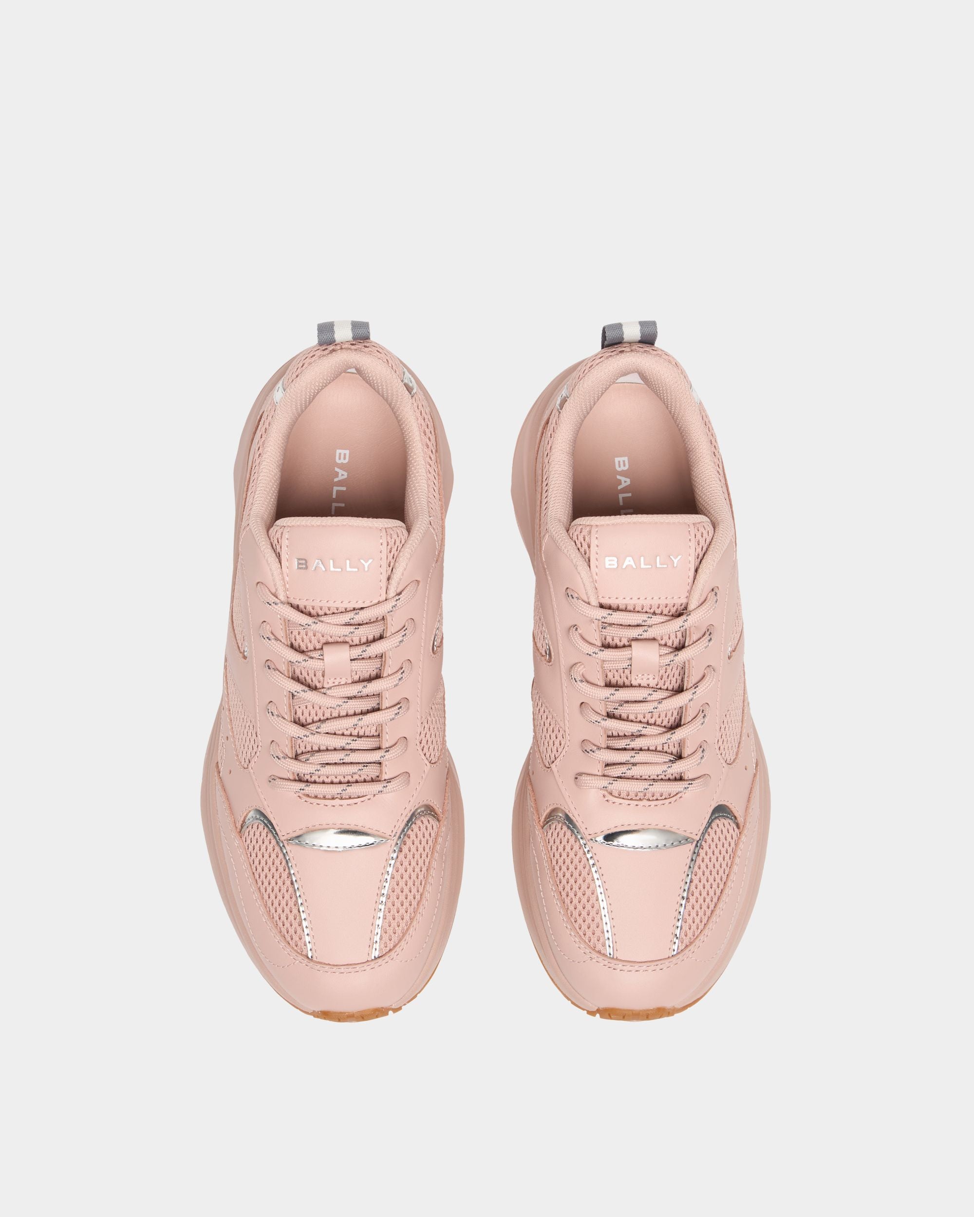 Bally Global - Woge スニーカー ライトピンクファブリック - ピンク