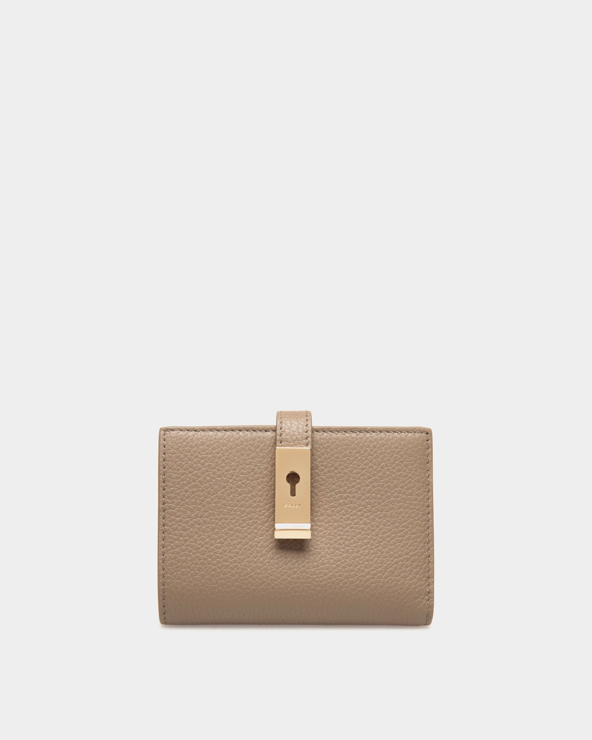 Bally Global - Lock Me ウォレット トープブラウン グレインレザー - ブラウン