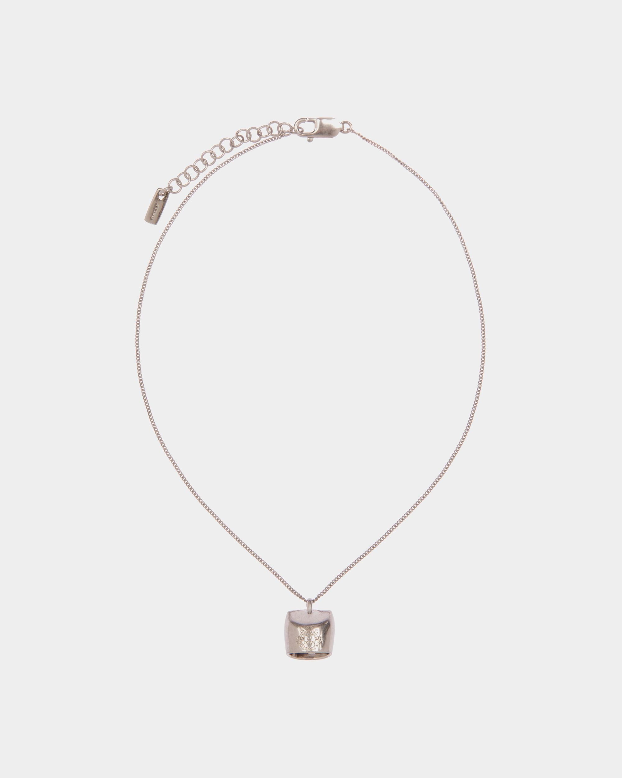 Bally Global - Belle Necklace in Silver-Tone Brass - Silver
