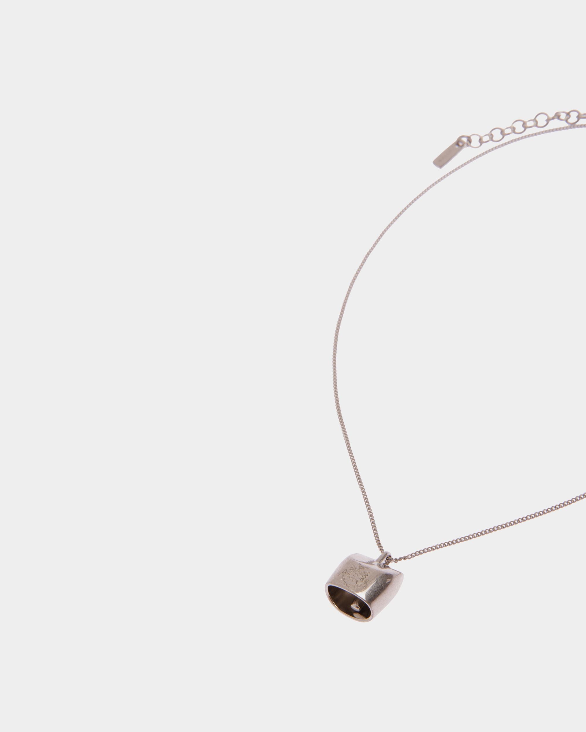 Bally Global - Belle Necklace in Silver-Tone Brass - Silver