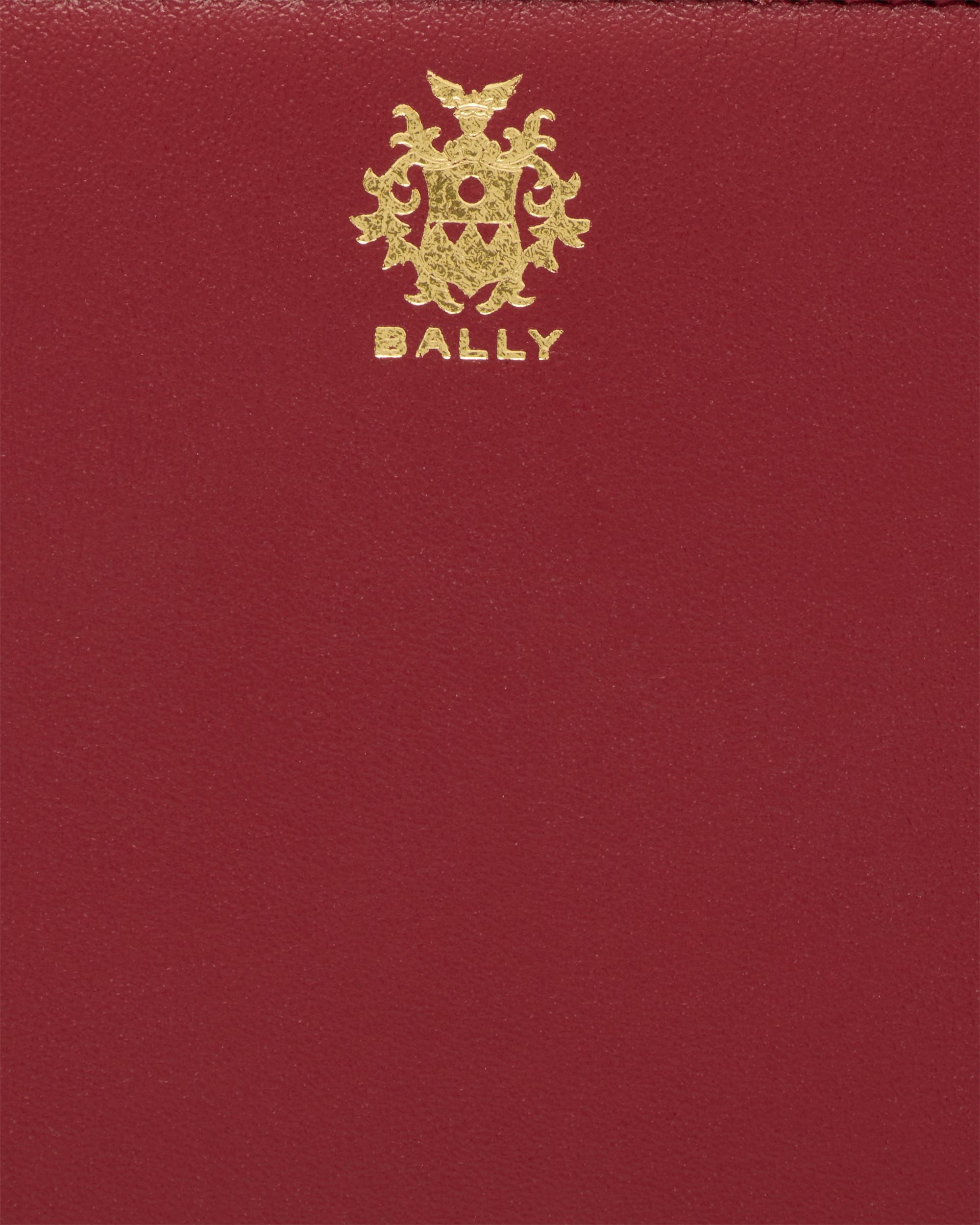 Bally Global - Bally Essential Long Wallet in Ruby Red Leather - Red