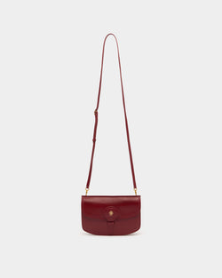 Beckett Minibag in Ruby Red Leather