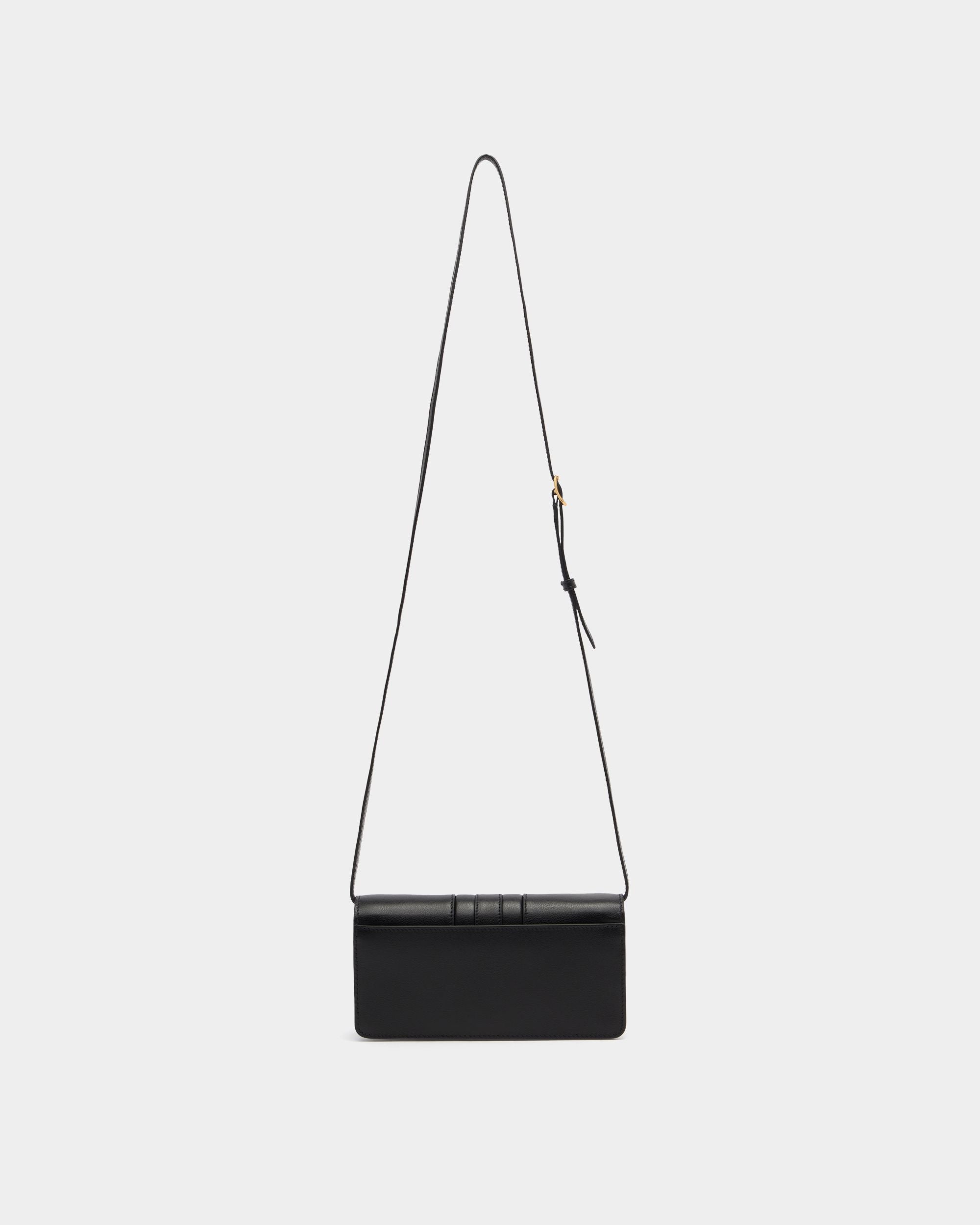 Bally Global - Beckett Phone Wallet in Black Leather - Black