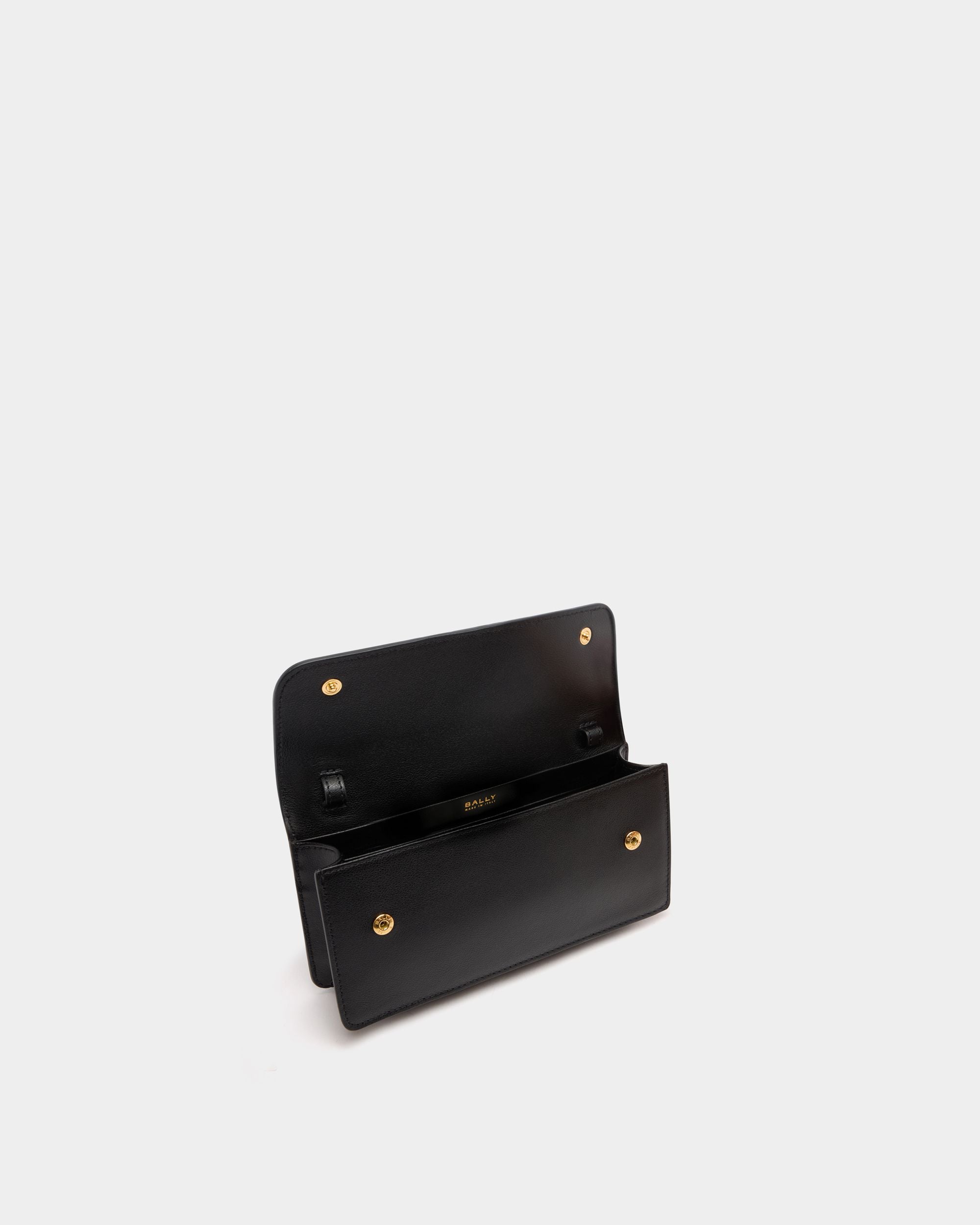 Bally Global - Beckett Phone Wallet in Black Leather - Black