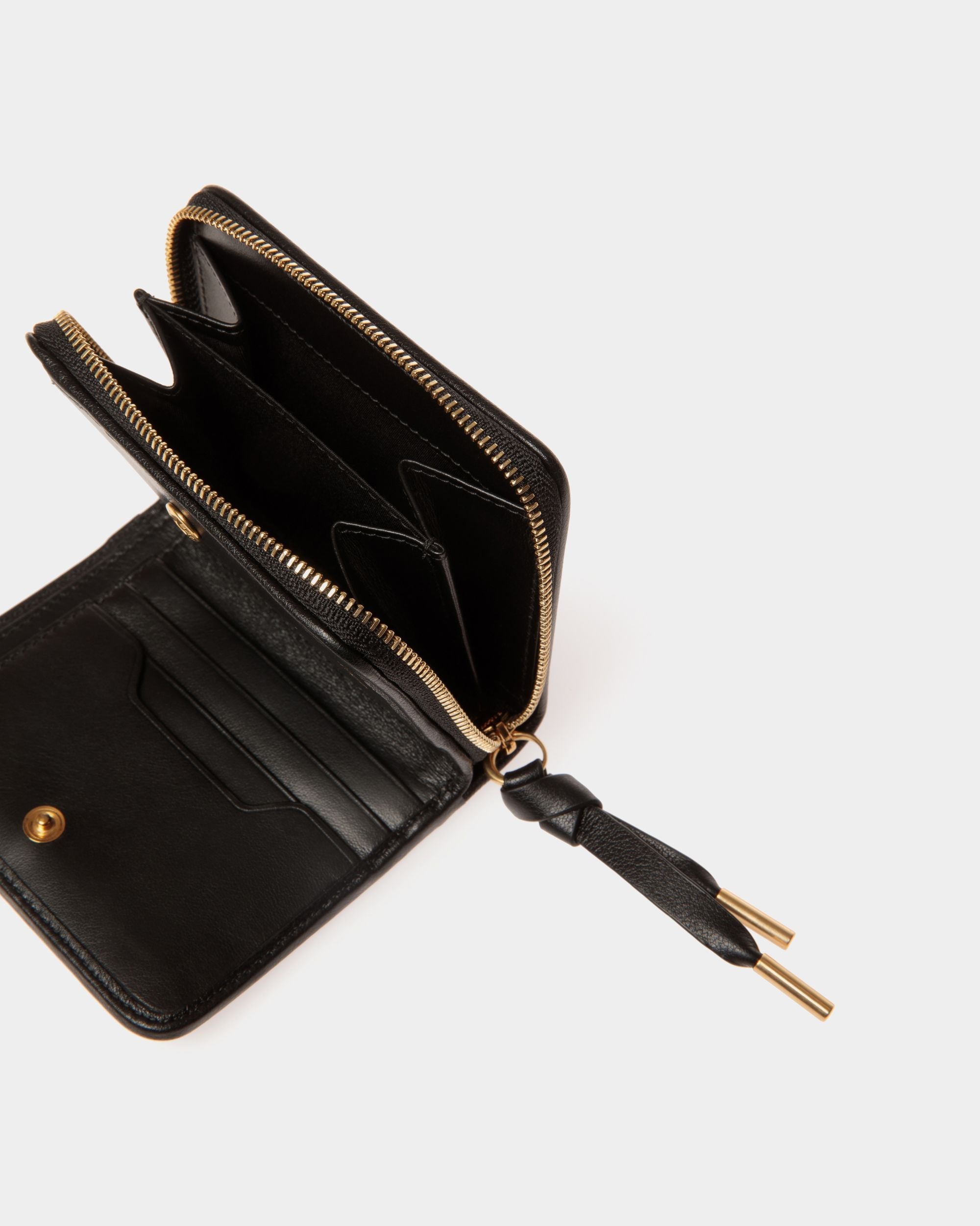 Bally Global - Bally Essential ウォレット ブラック レザー - ブラック