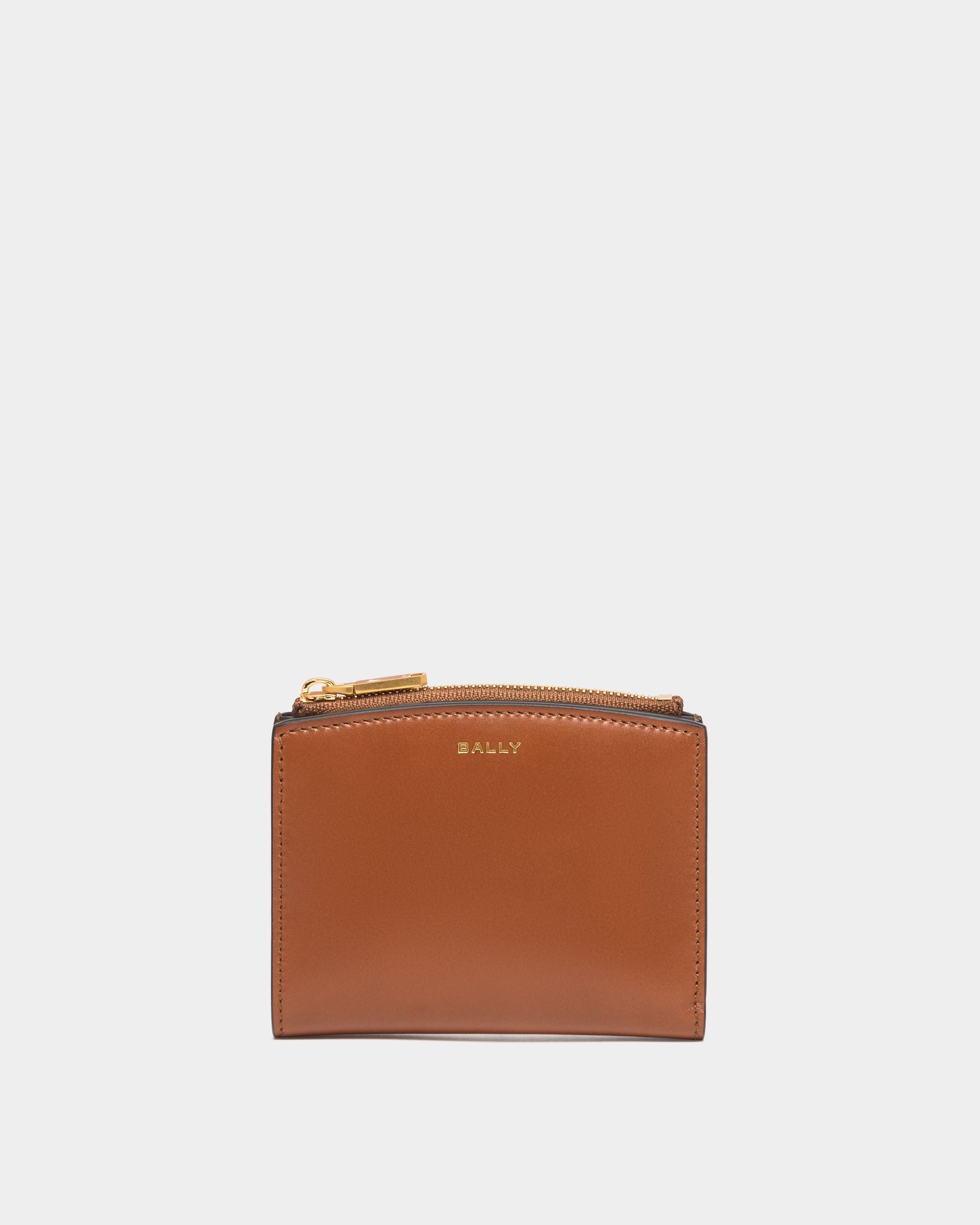 Bally Global - Althea ウォレット アンバーブラウンレザー - ブラウン