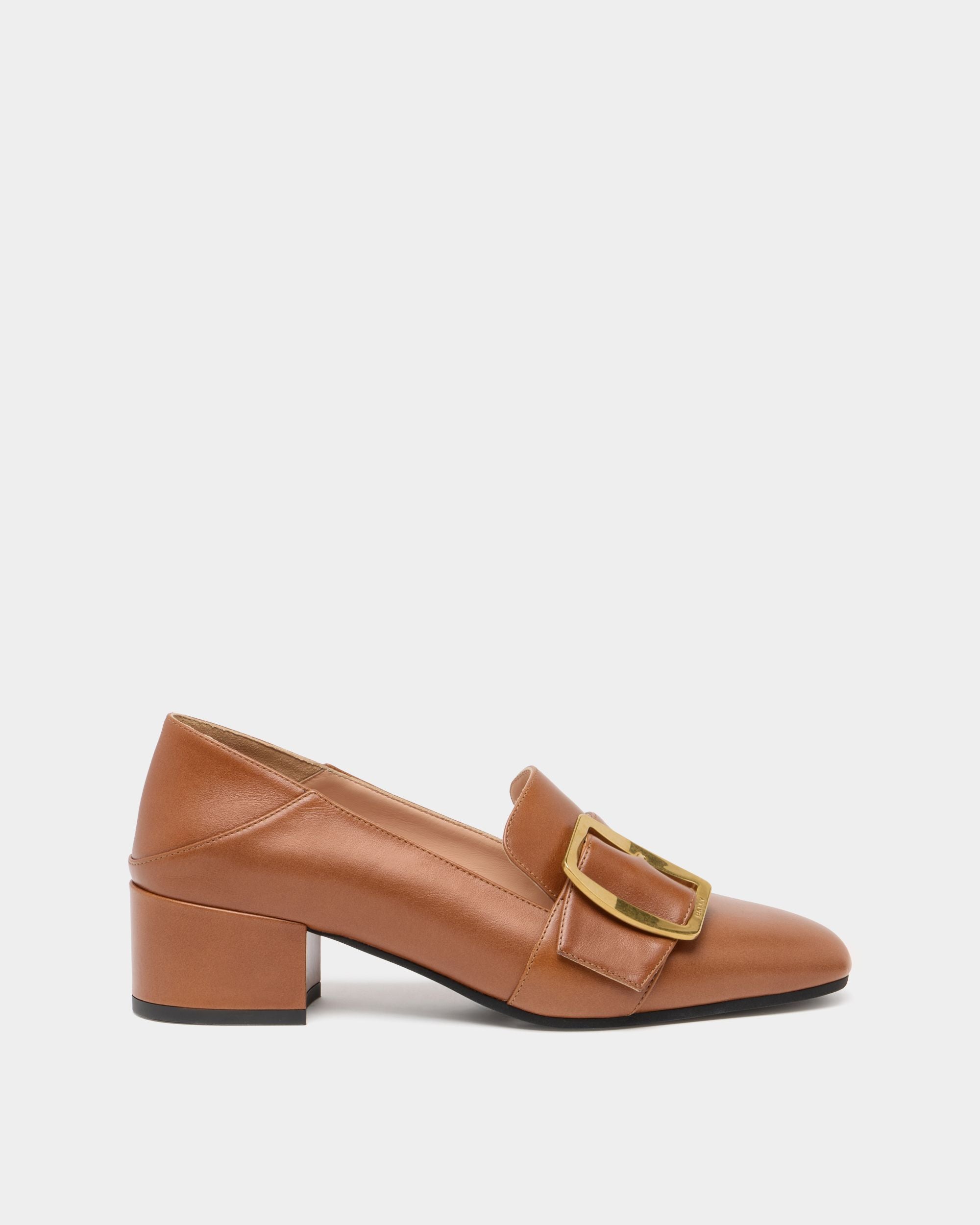 Bally Global - Bally Boucle パンプス アンバーブラウンレザー - ブラウン