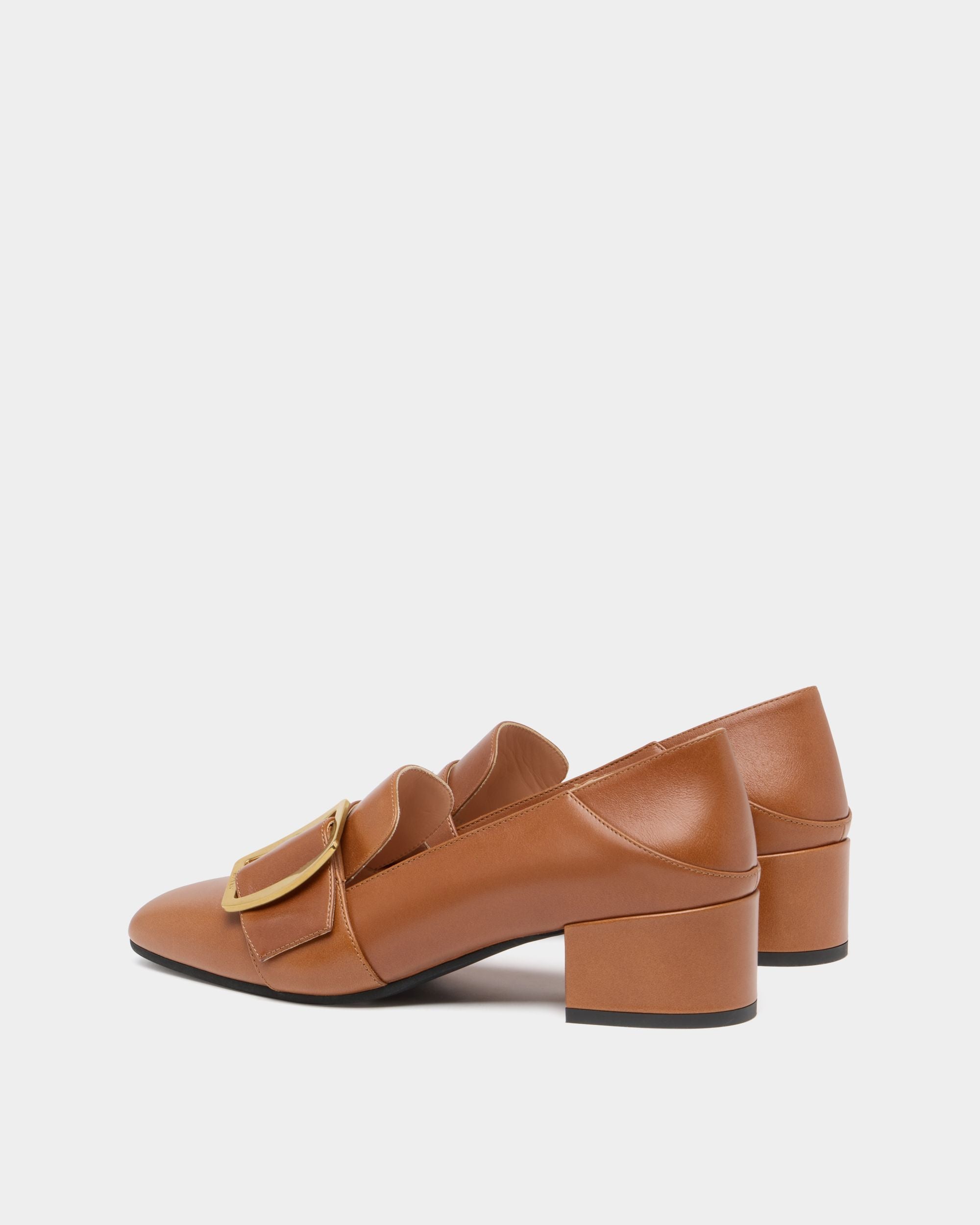 Bally Global - Bally Boucle パンプス アンバーブラウンレザー - ブラウン