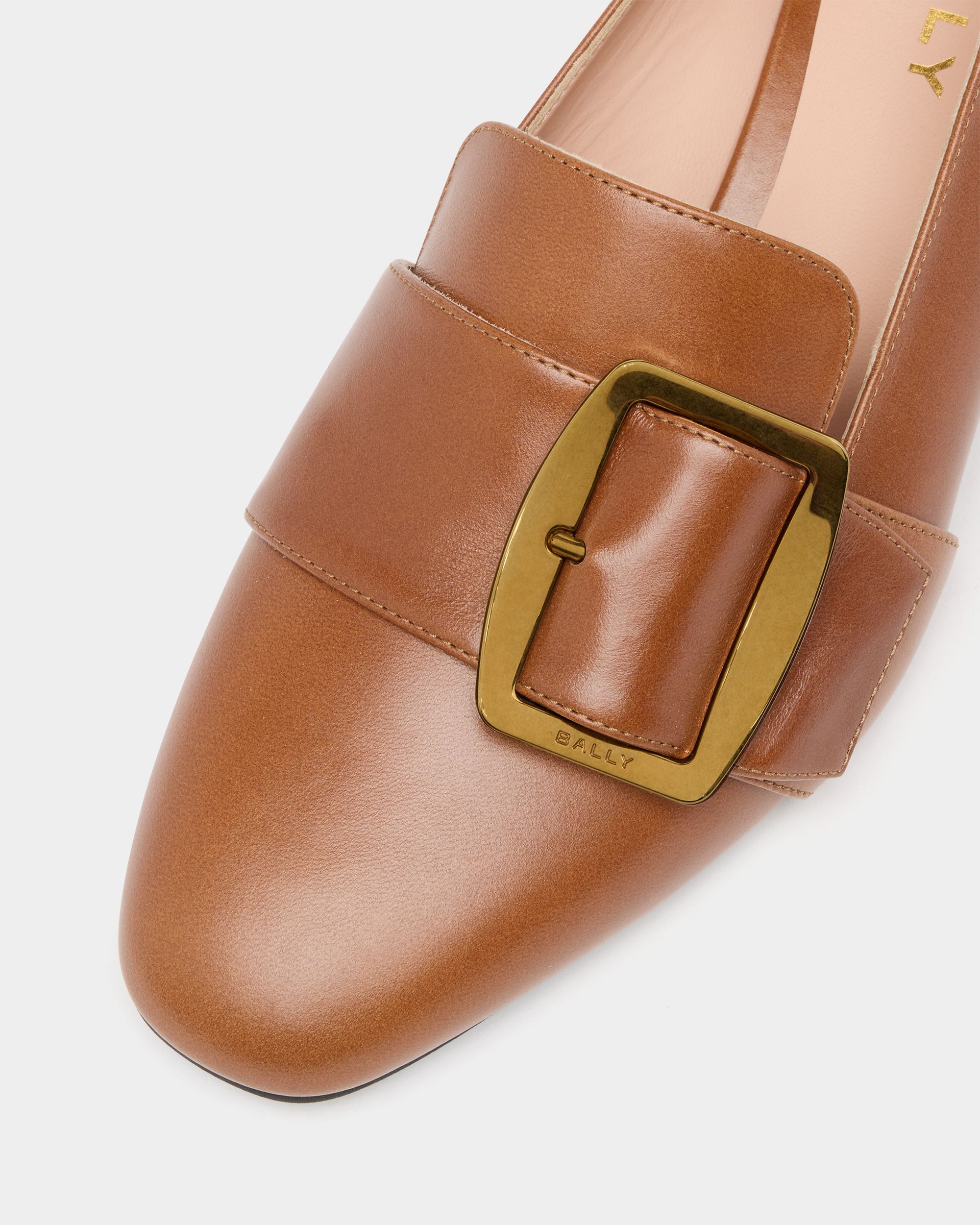 Bally Global - Bally Boucle パンプス アンバーブラウンレザー - ブラウン