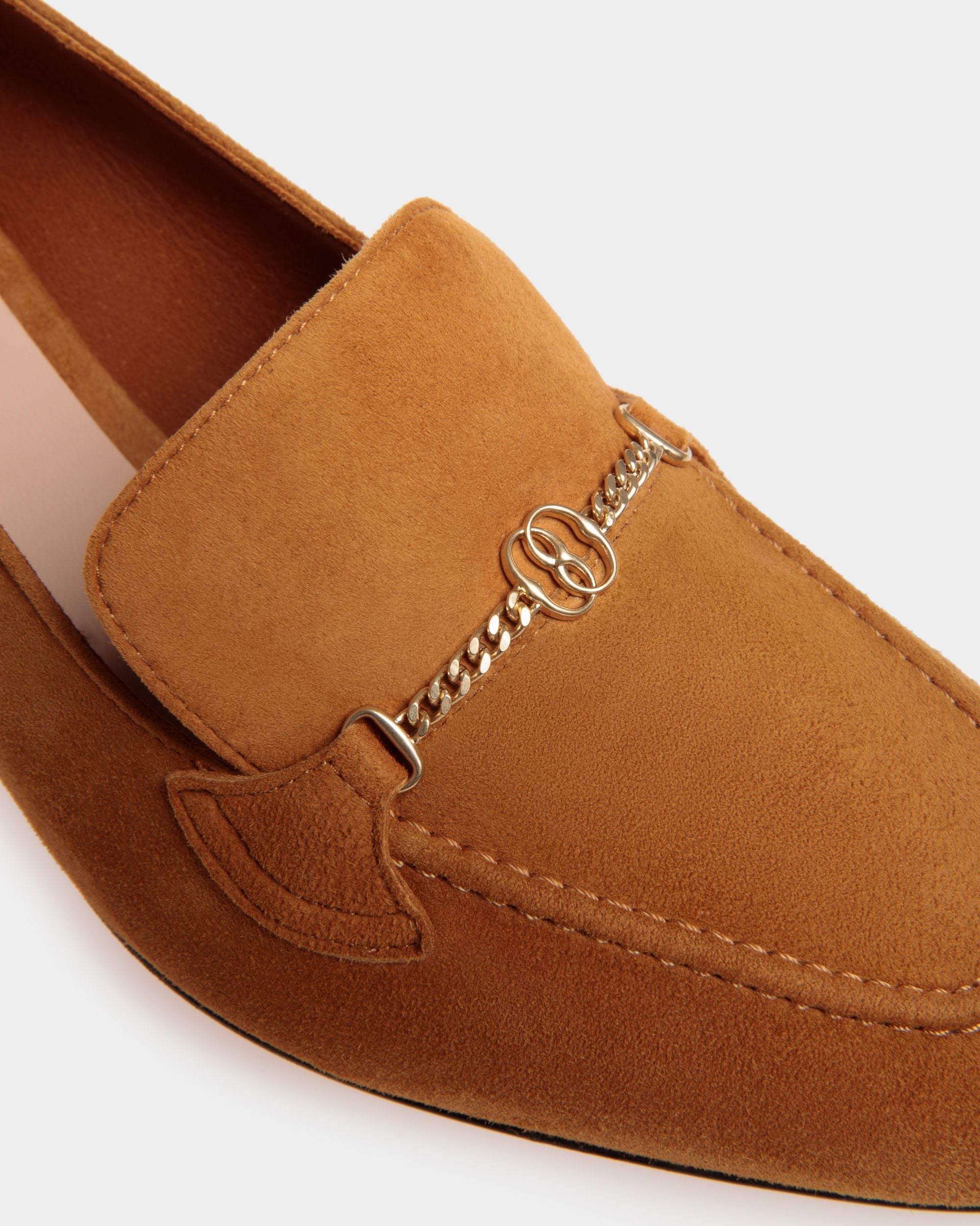 Bally Global - Daily Emblem パンプス ブラウン スエード - ブラウン