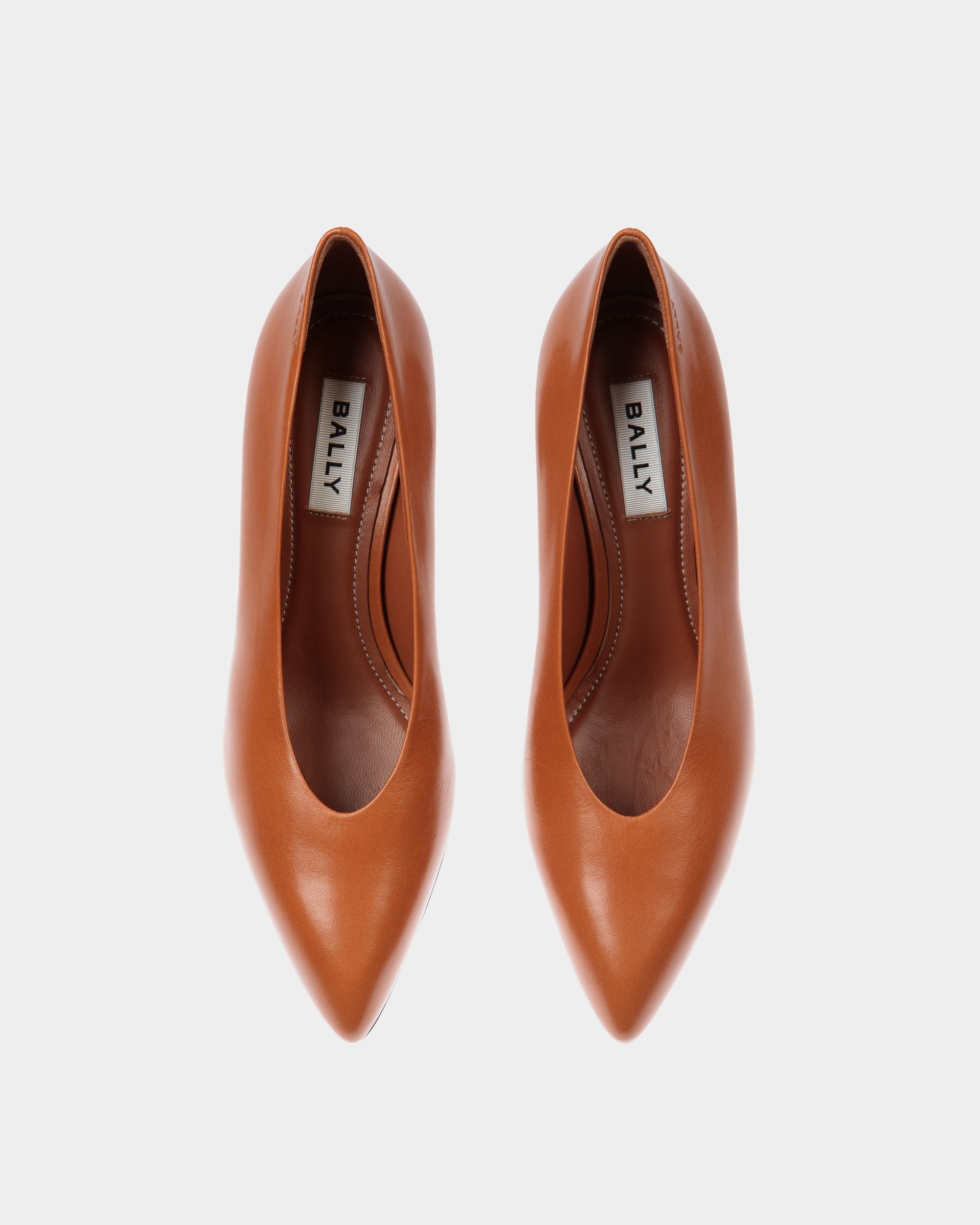 Bally Global - Alva パンプス ブラウン レザー - ブラウン