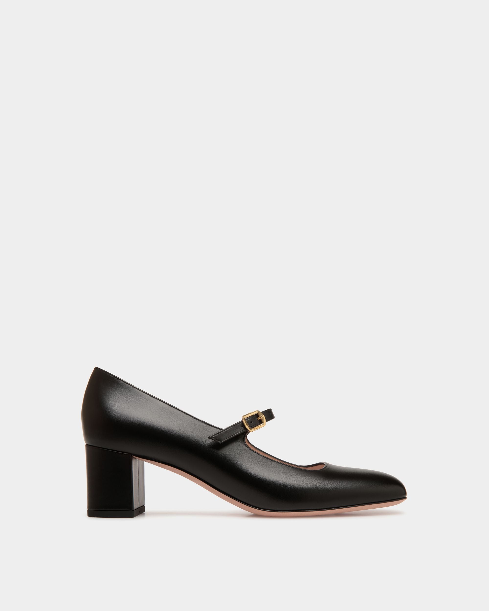 Bally Global - Ballyrina Pump in Black Leather - Black
