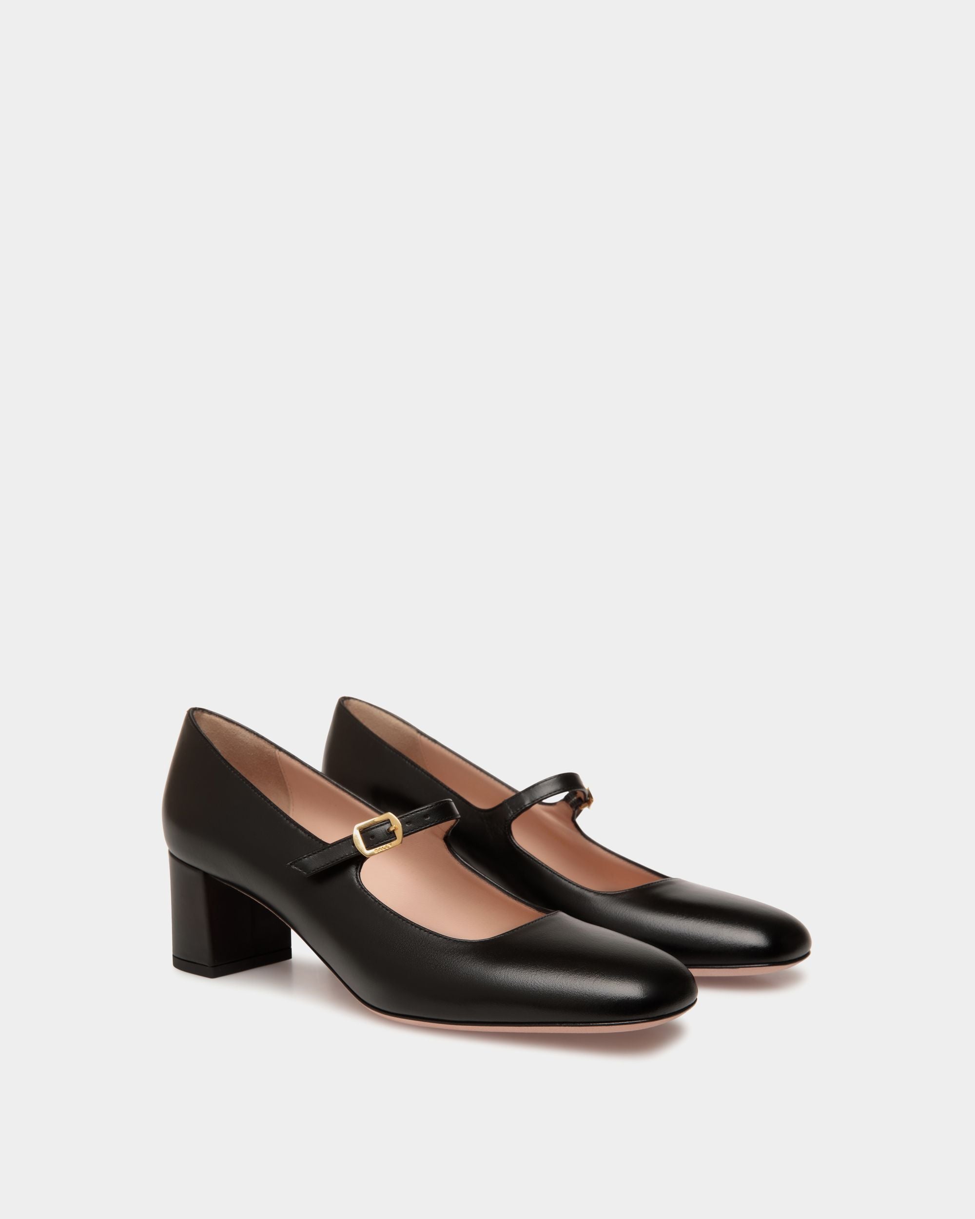 Bally Global - Ballyrina Pump in Black Leather - Black