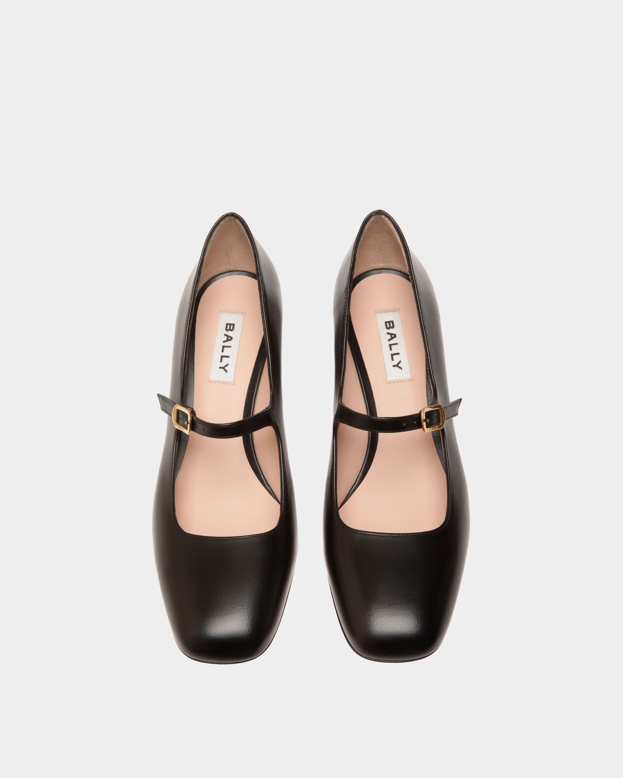 Bally Global - Ballyrina Pump in Black Leather - Black