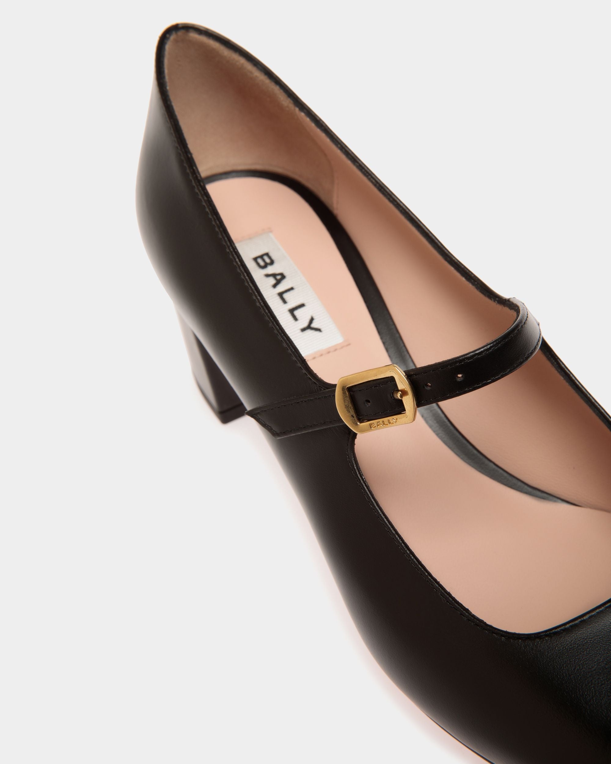 Bally Global - Ballyrina Pump in Black Leather - Black