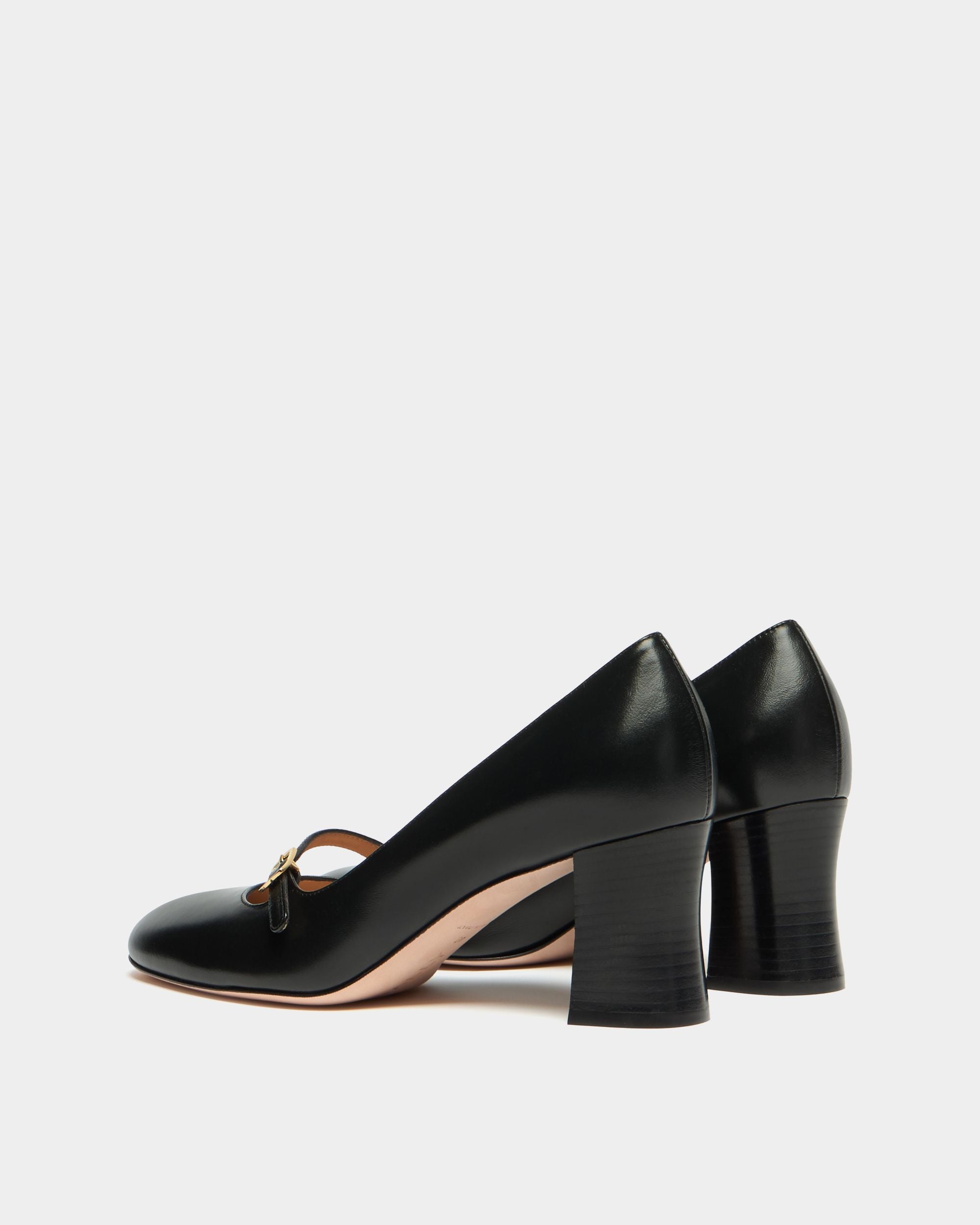 Bally Global - Saule メリージェーン パンプス ブラックレザー - ブラック